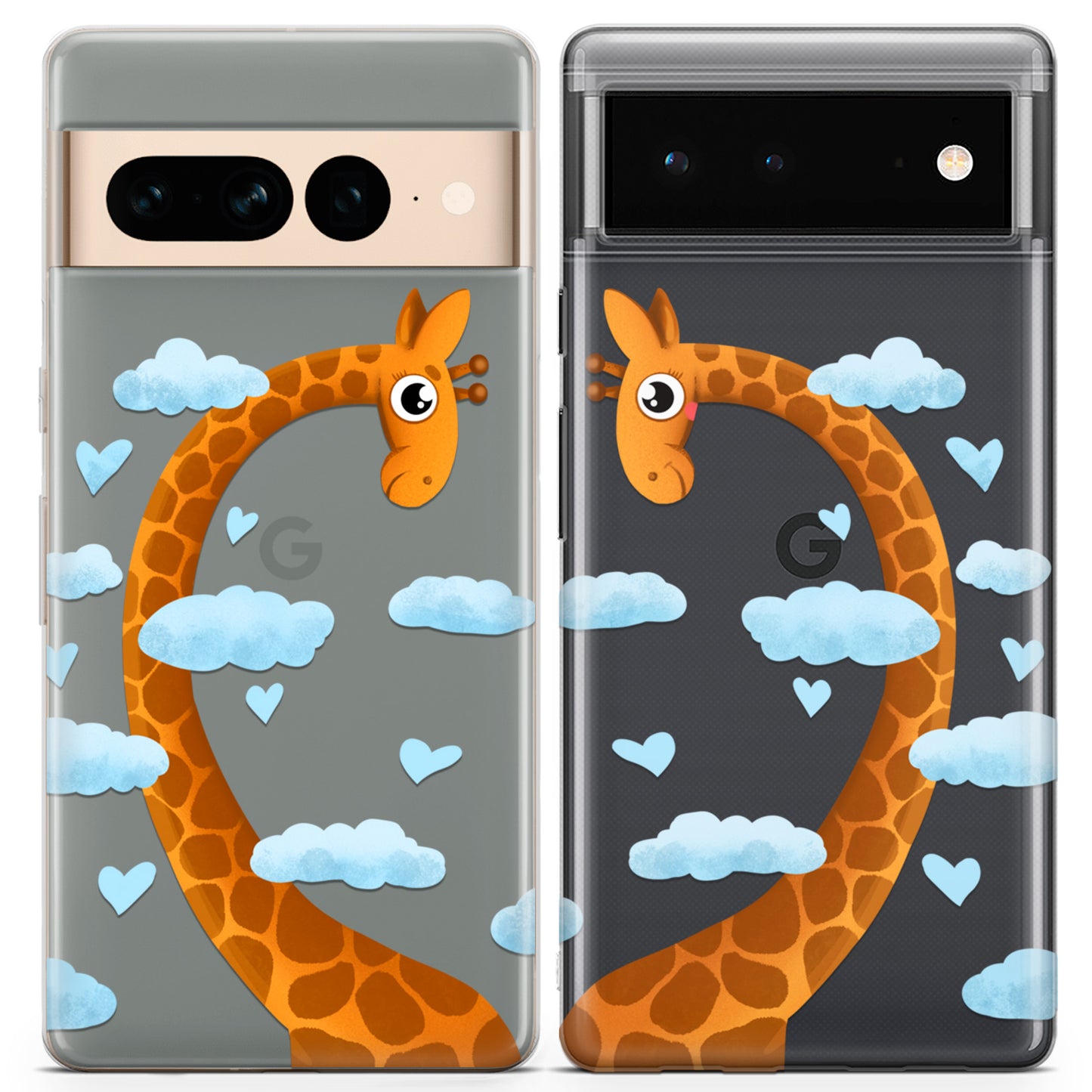 Cavka iPhone Couple Cases Adorable Giraffes