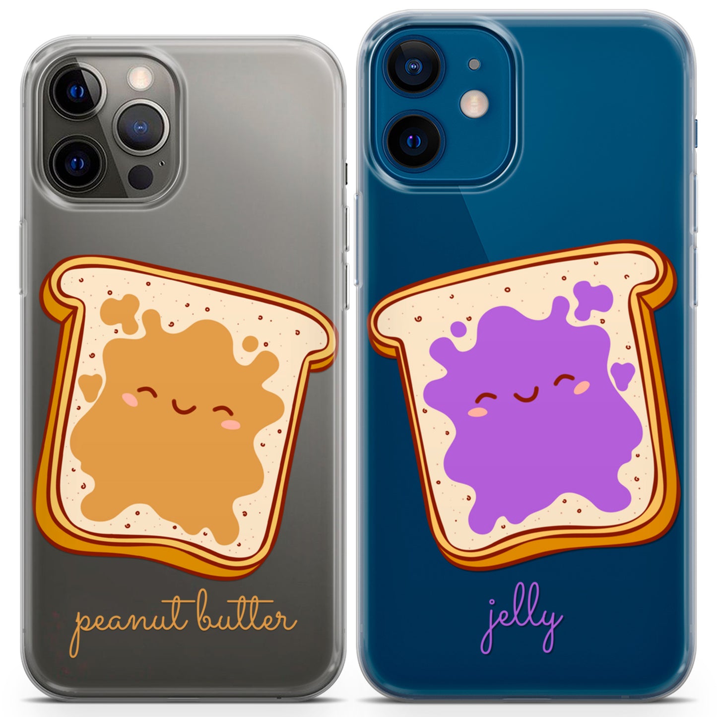 Cavka iPhone Couple Cases Peanut and Jelly