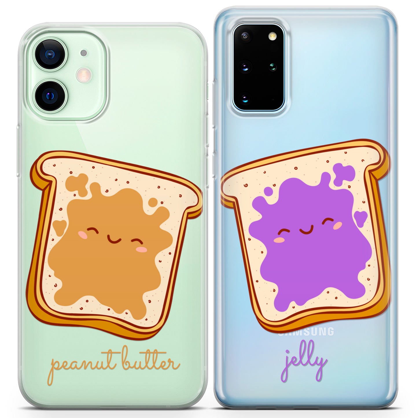 Cavka iPhone Couple Cases Peanut and Jelly