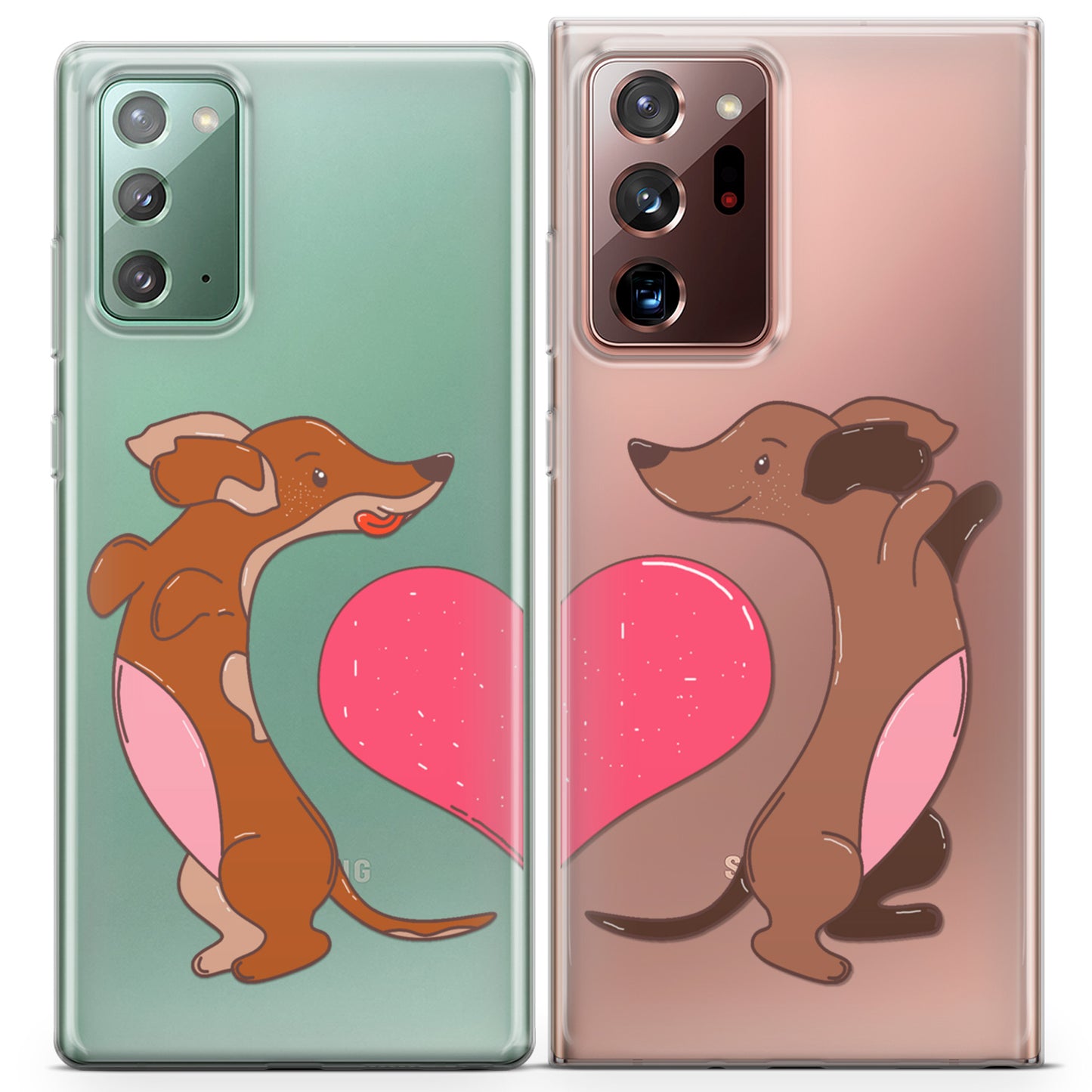 Cavka iPhone Couple Cases Cute Puppies