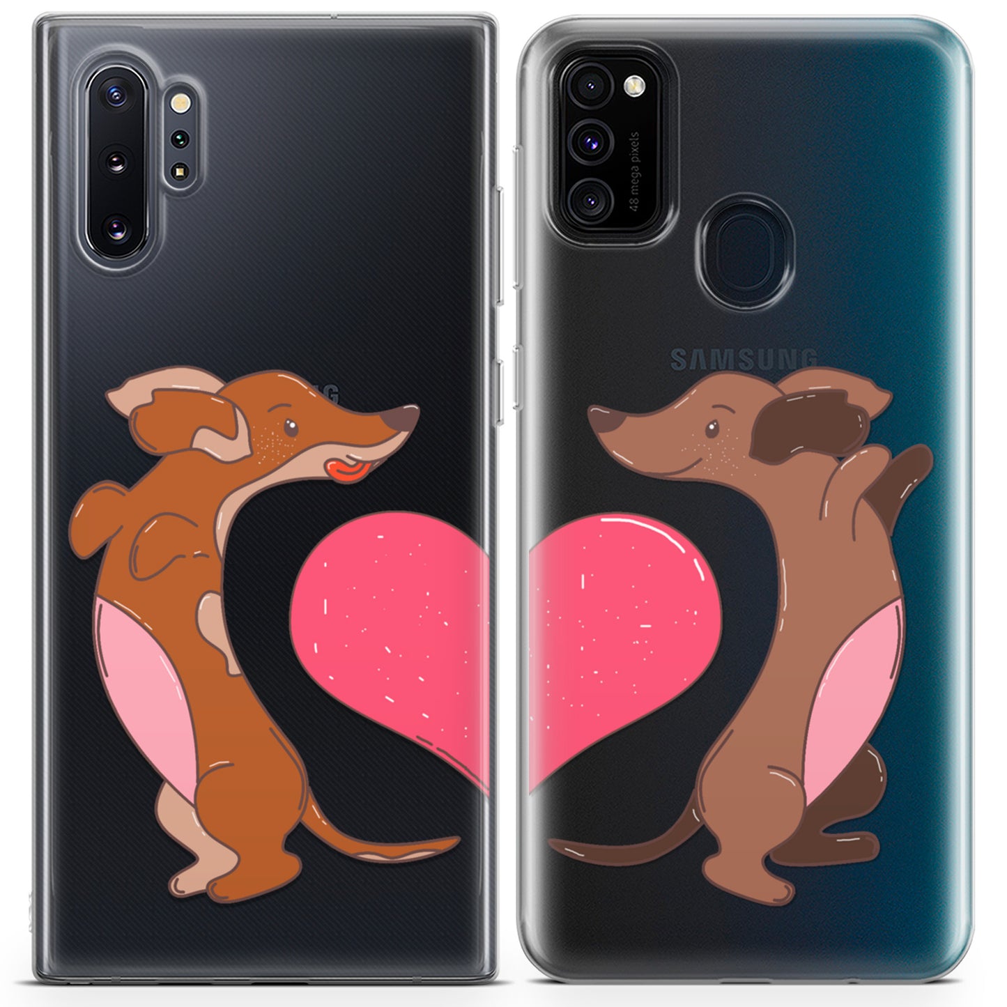 Cavka iPhone Couple Cases Cute Puppies