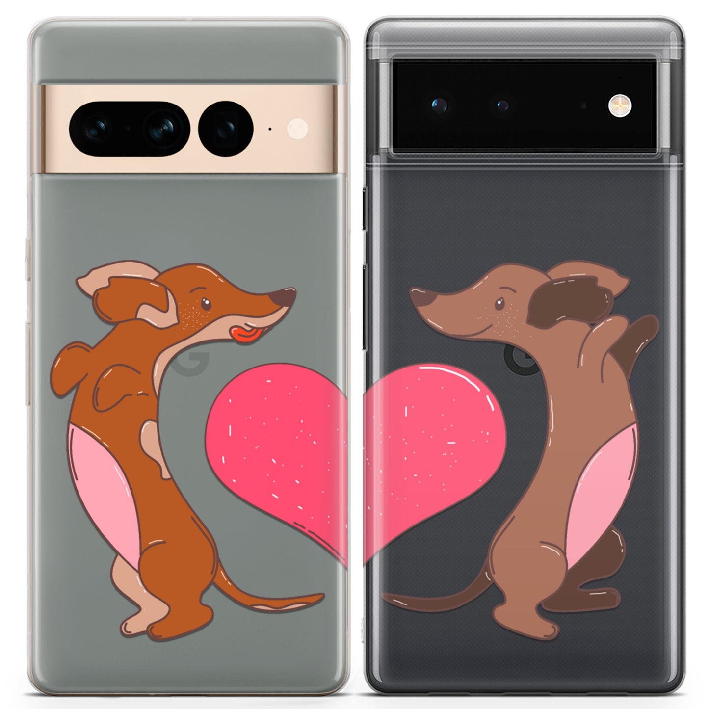 Cavka iPhone Couple Cases Cute Puppies