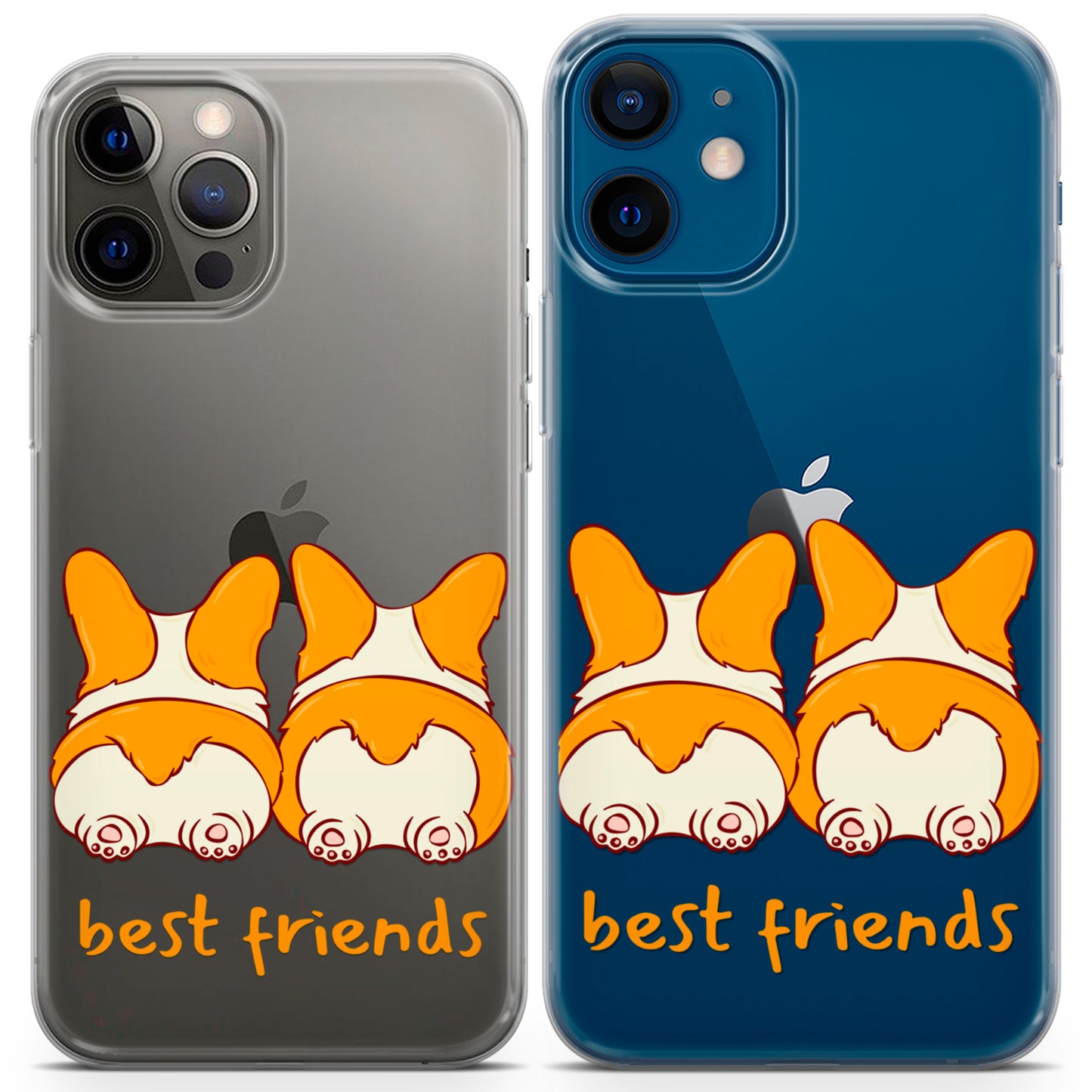 Cavka iPhone Couple Cases Corgis Butts