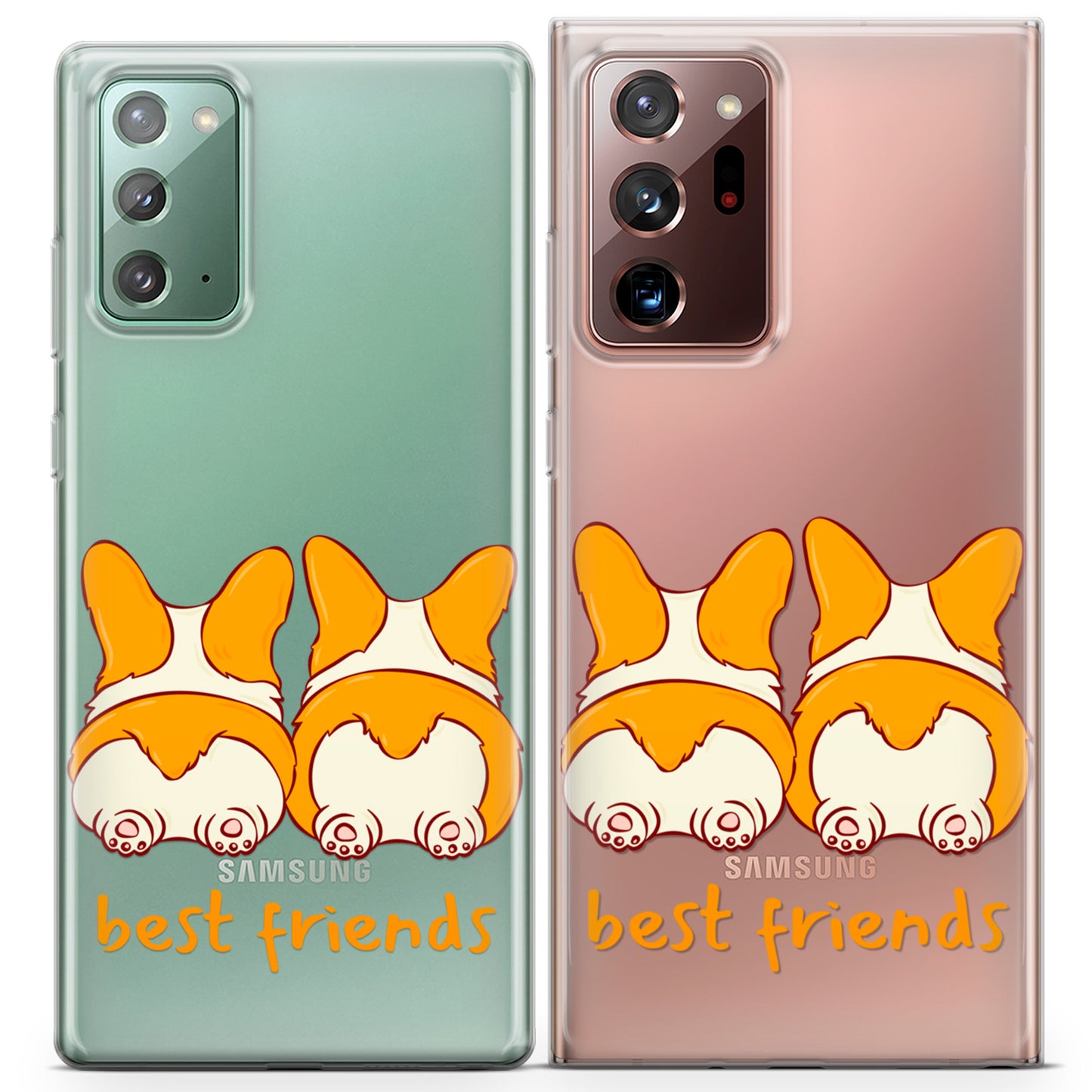 Cavka iPhone Couple Cases Corgis Butts