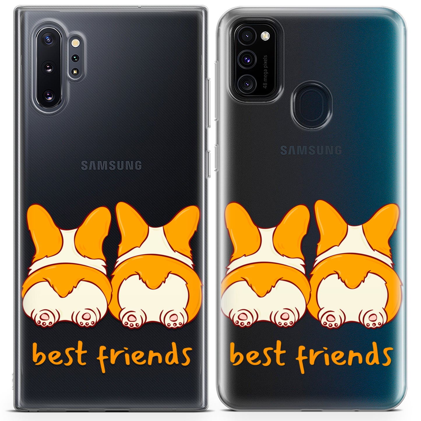 Cavka iPhone Couple Cases Corgis Butts