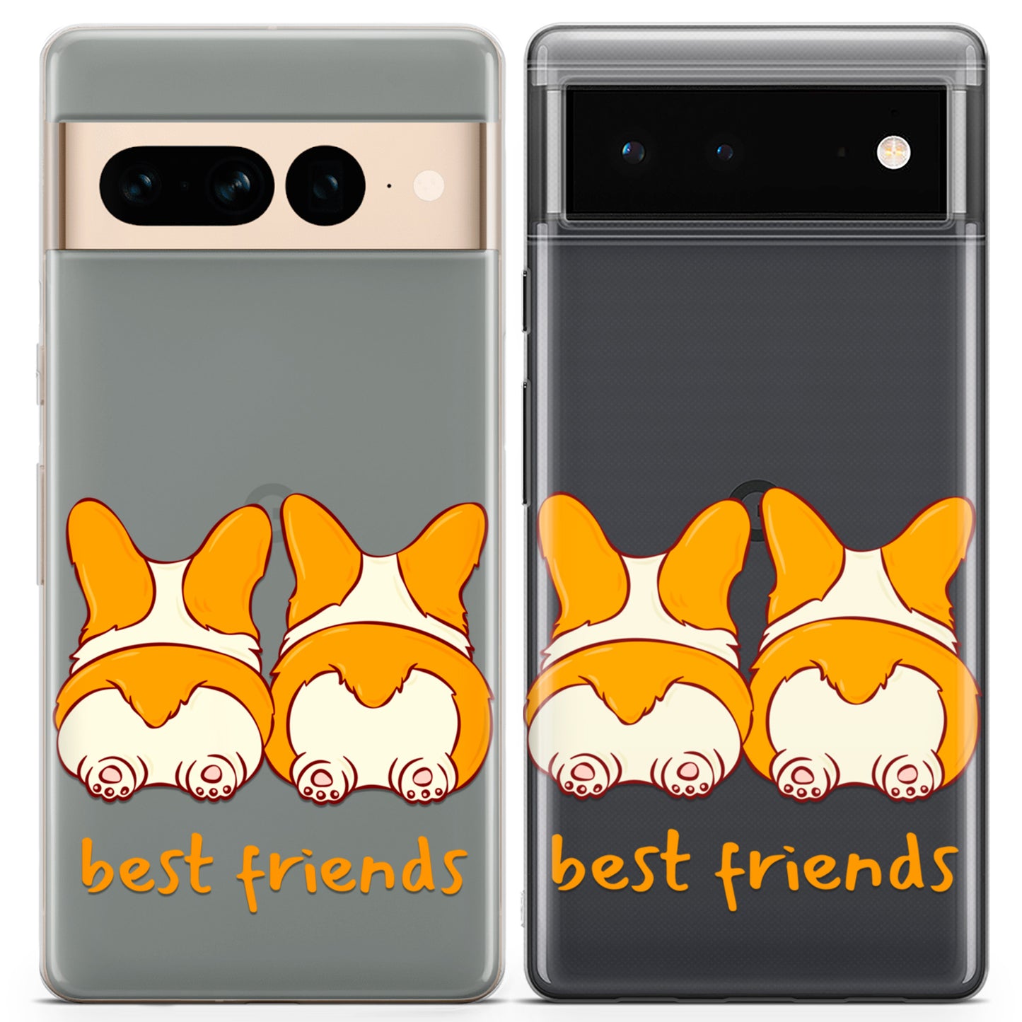 Cavka iPhone Couple Cases Corgis Butts