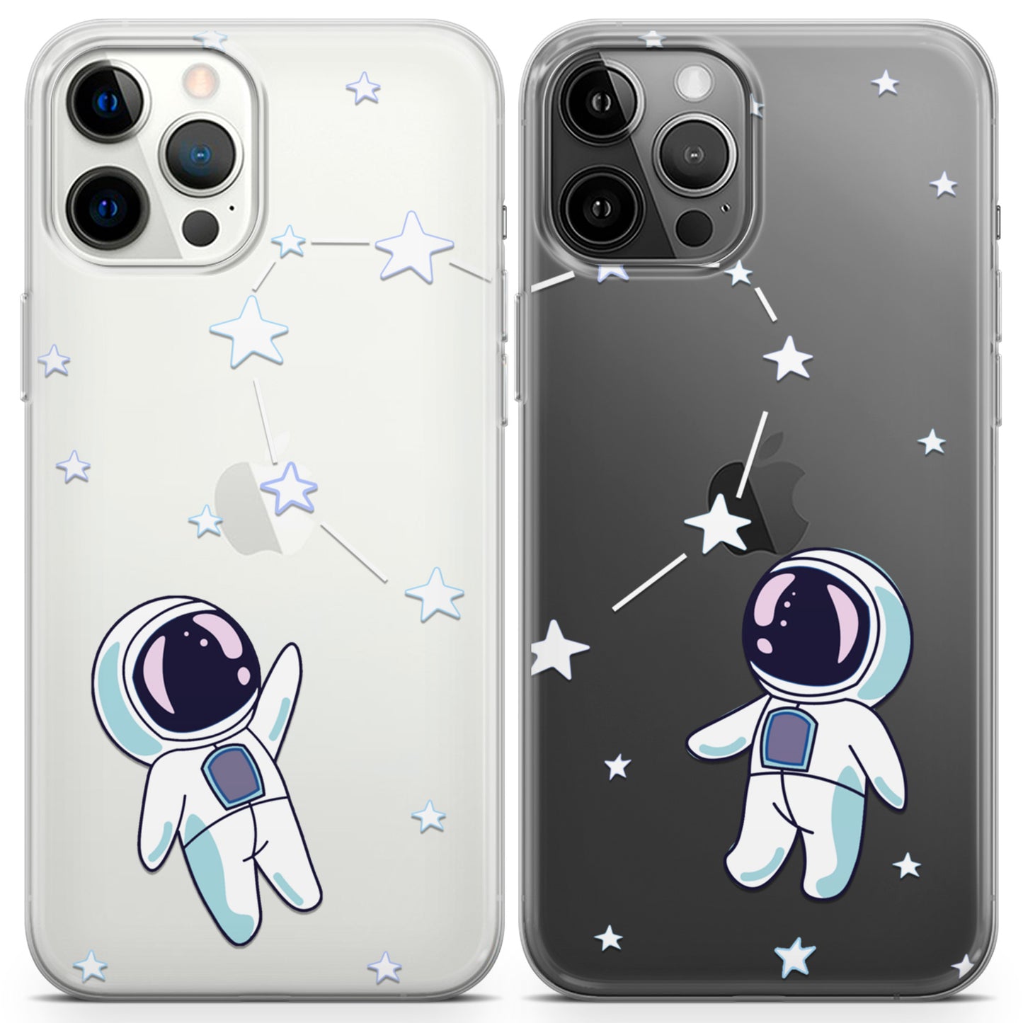 Cavka iPhone Couple Cases Space Love