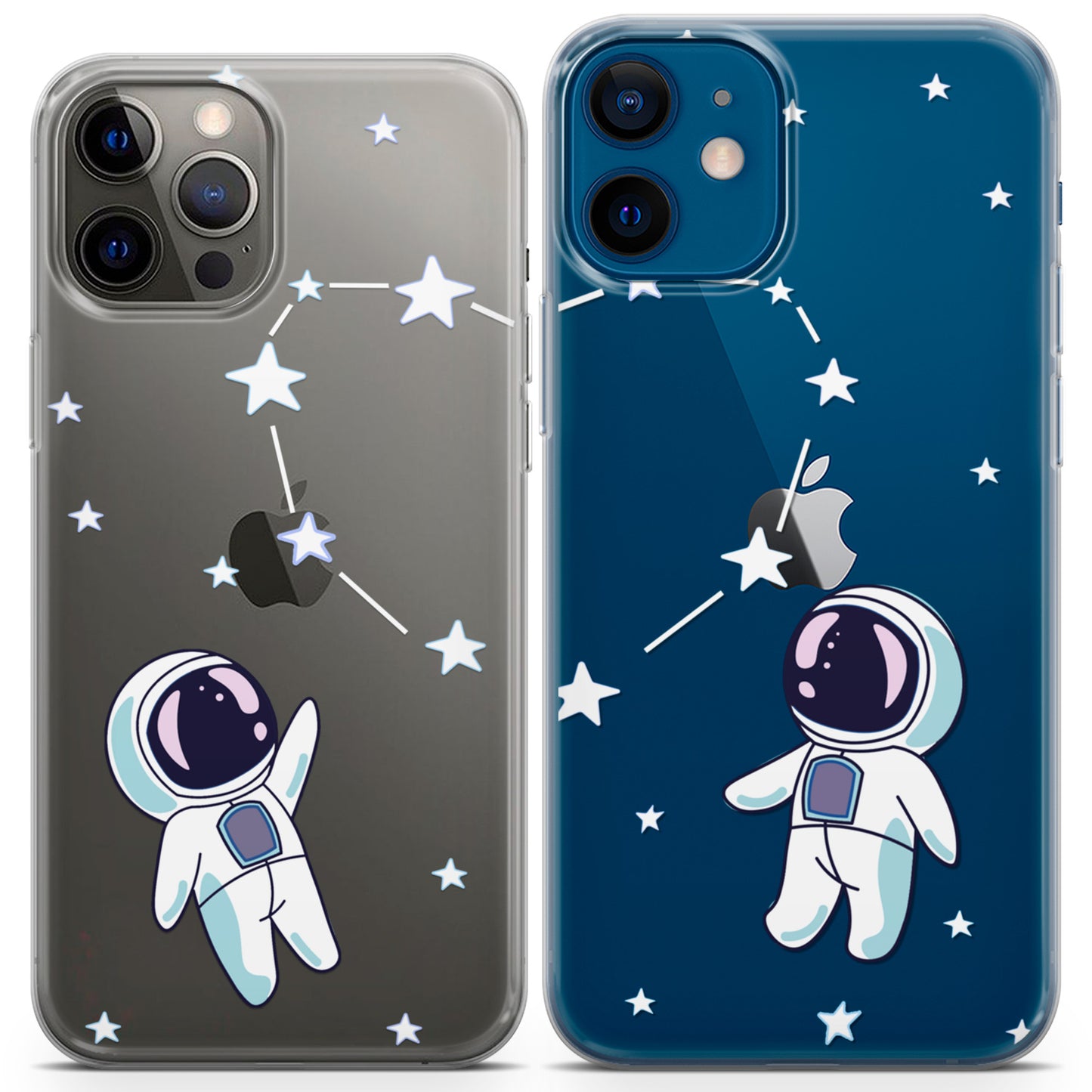 Cavka iPhone Couple Cases Space Love