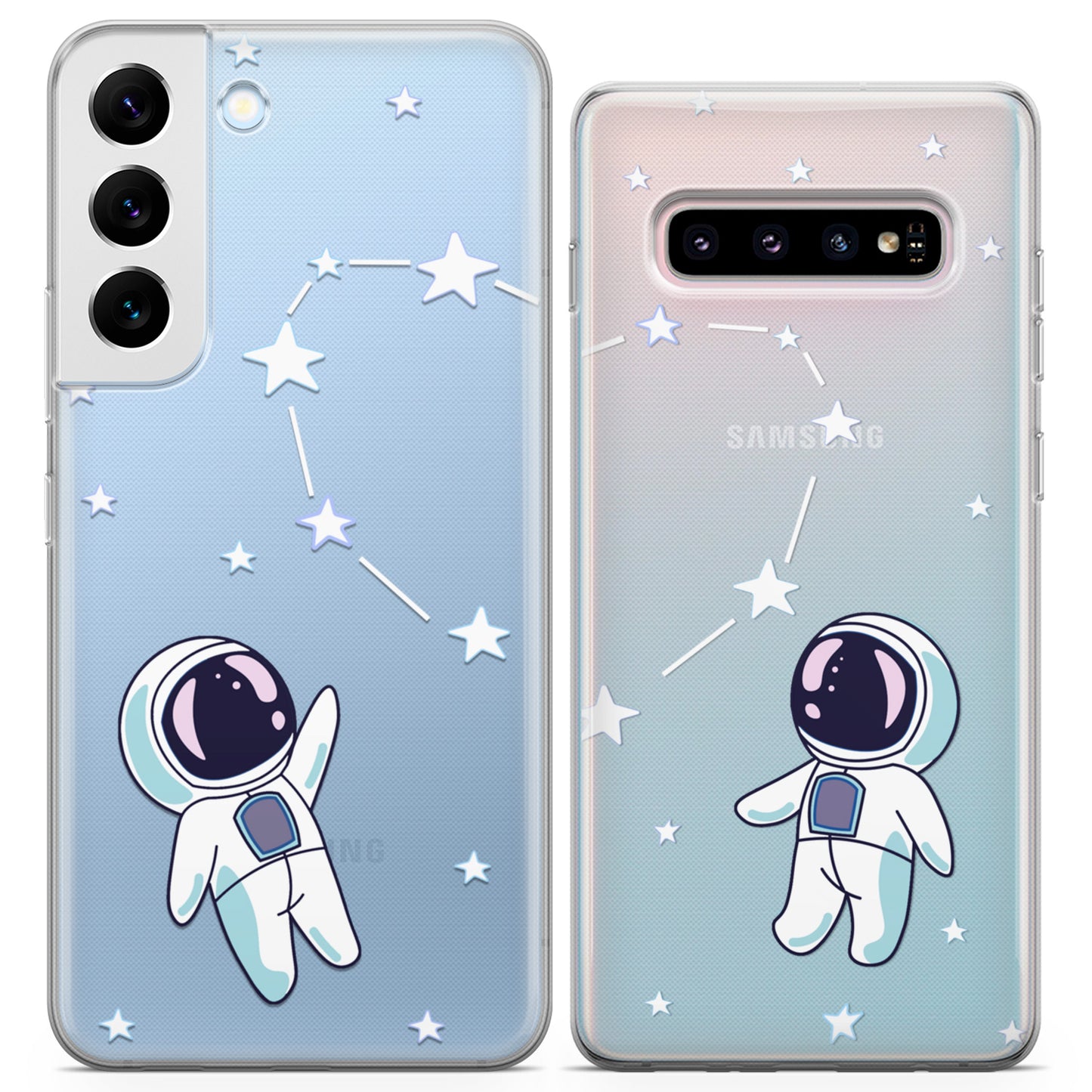 Cavka iPhone Couple Cases Space Love