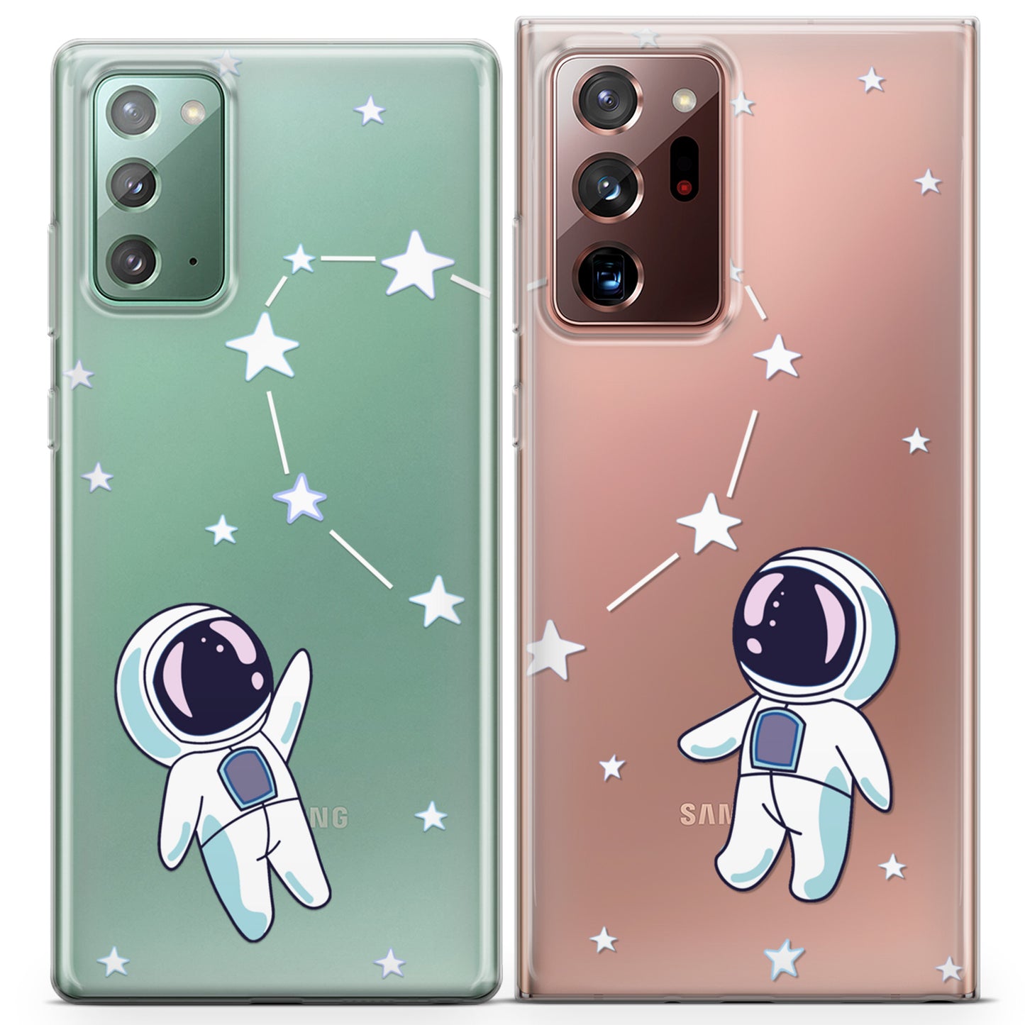 Cavka iPhone Couple Cases Space Love