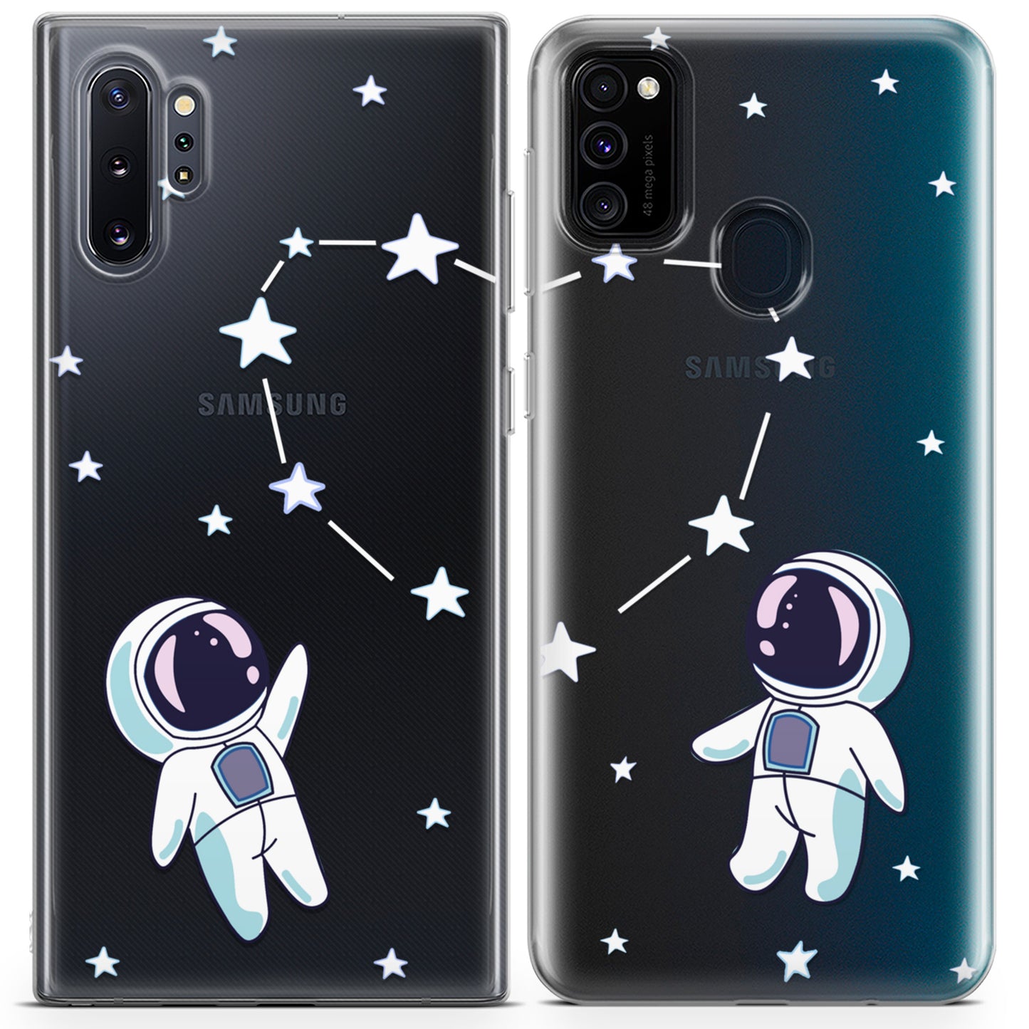 Cavka iPhone Couple Cases Space Love