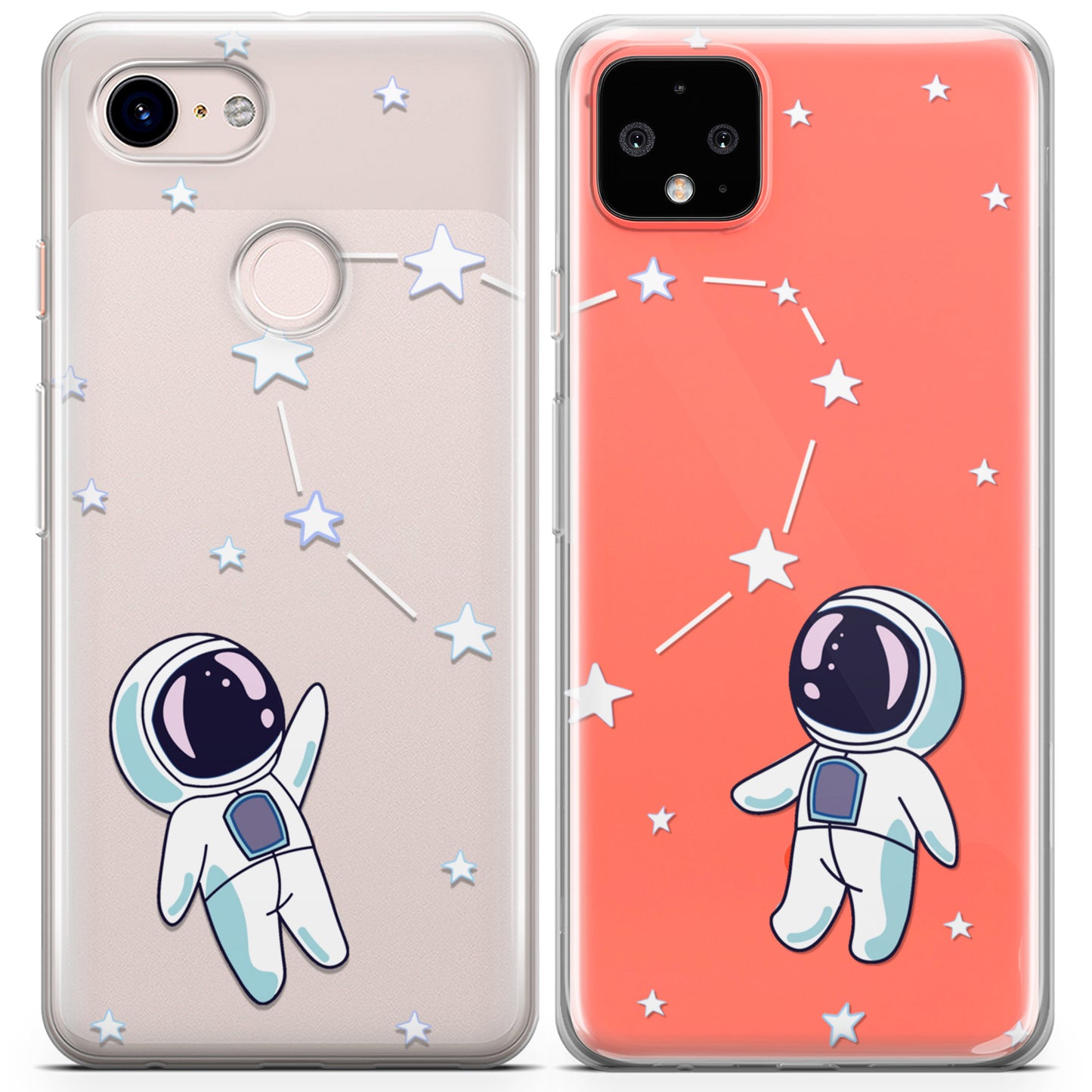 Cavka iPhone Couple Cases Space Love