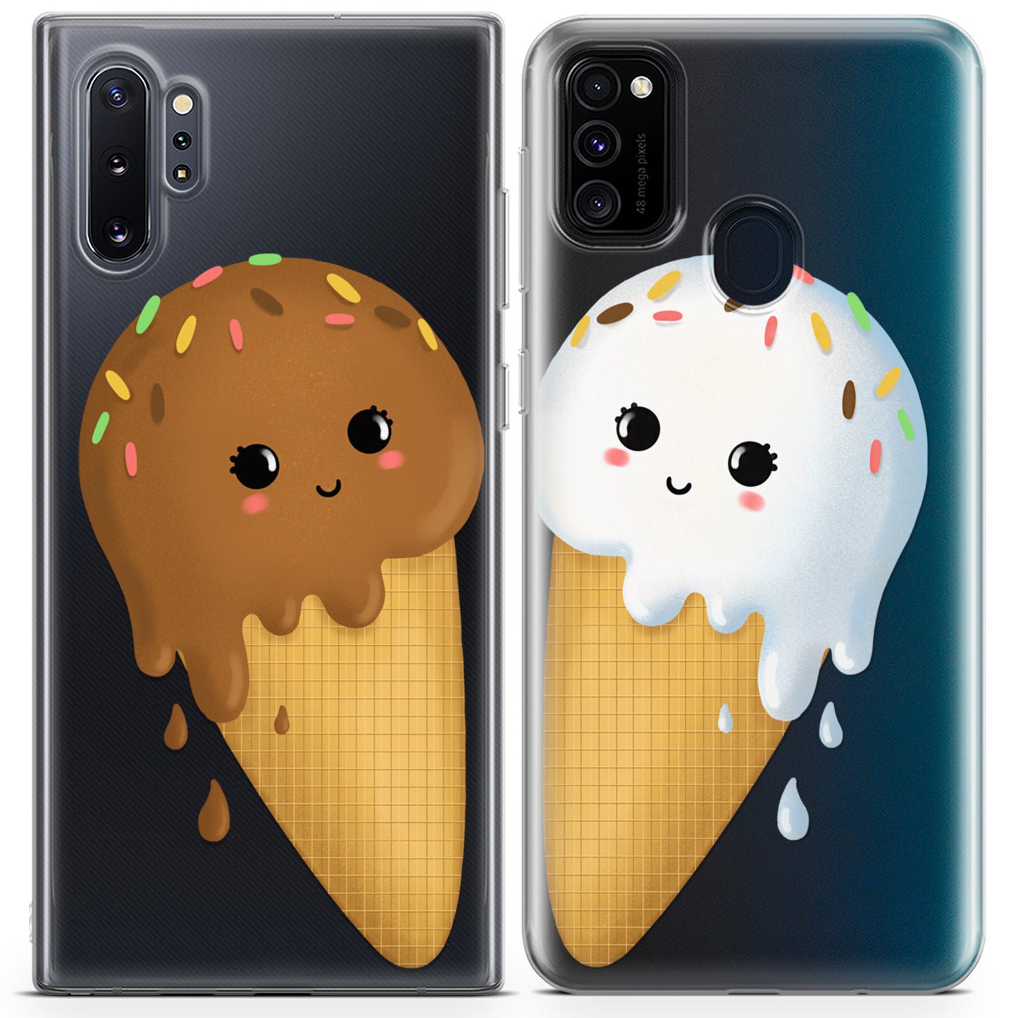 Cavka iPhone Couple Cases Sweet Ice Cream