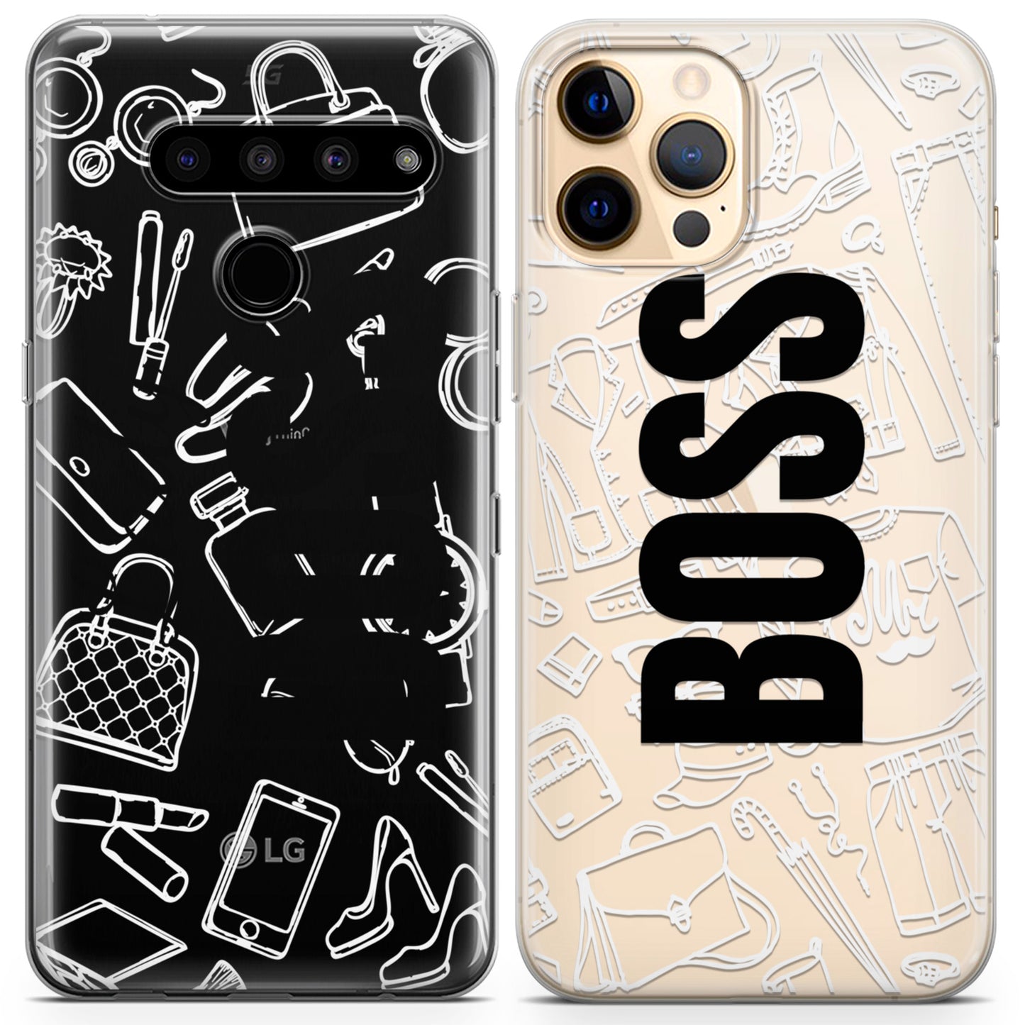 Cavka iPhone Couple Cases Lady Boss