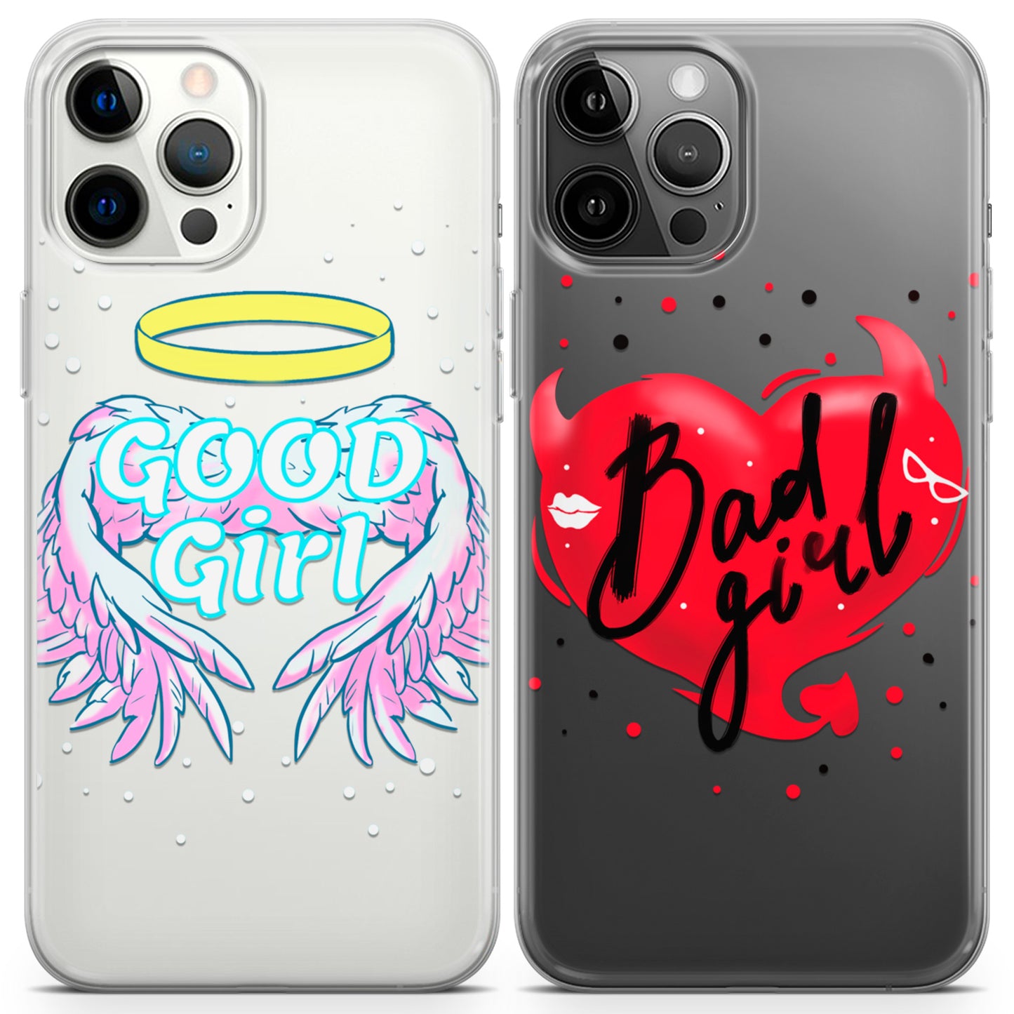 Cavka iPhone Couple Cases Good Girl & Bad Girl