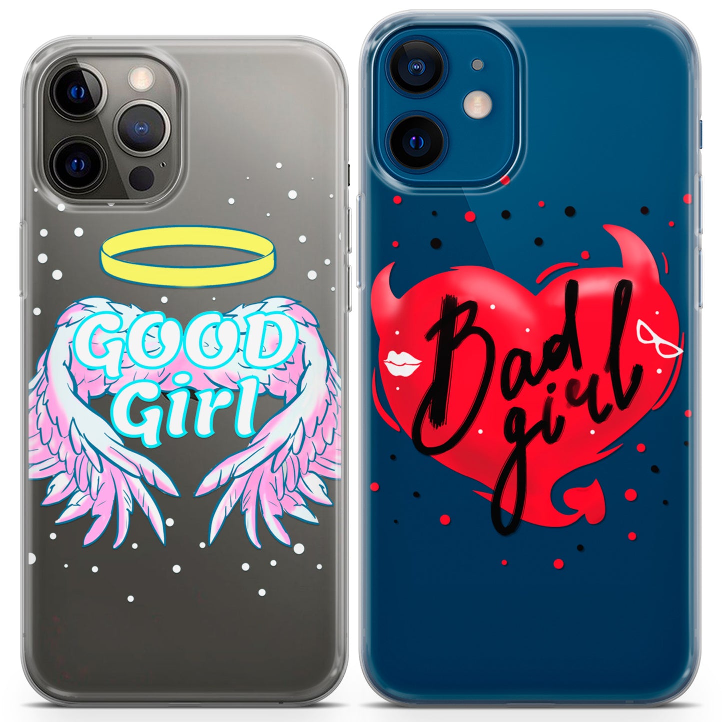 Cavka iPhone Couple Cases Good Girl & Bad Girl