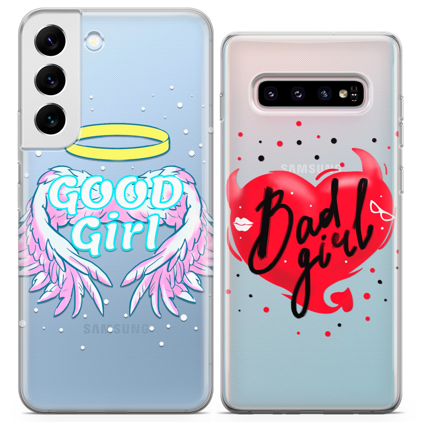 Cavka iPhone Couple Cases Good Girl & Bad Girl