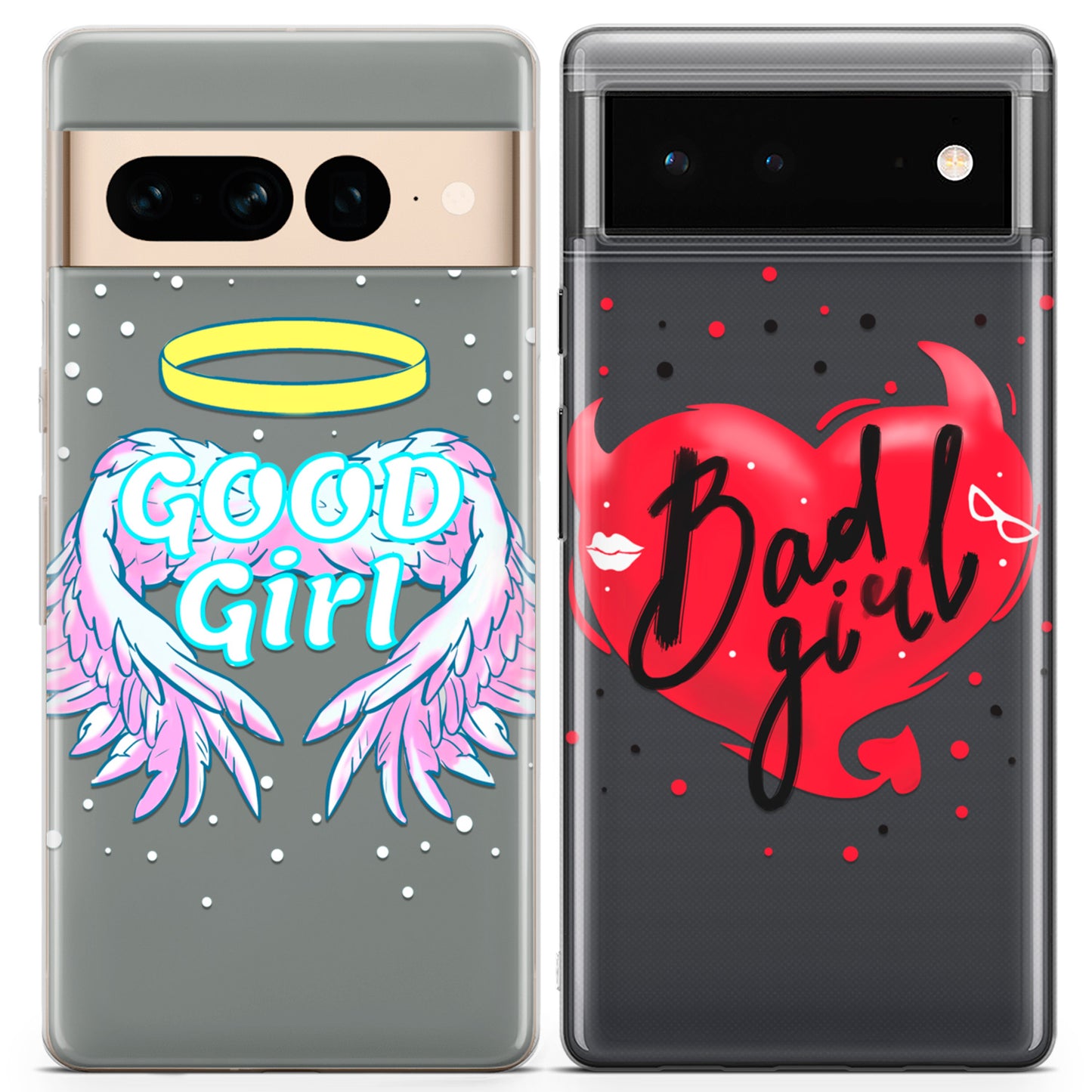 Cavka iPhone Couple Cases Good Girl & Bad Girl