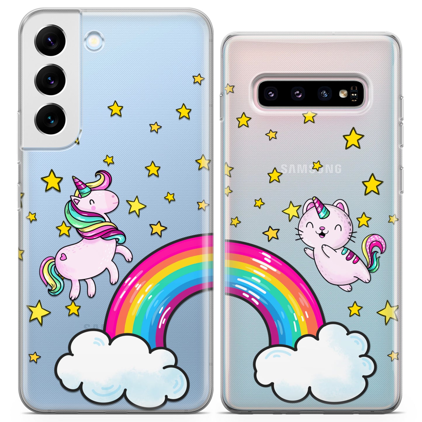 Cavka iPhone Couple Cases Magic Unicorns