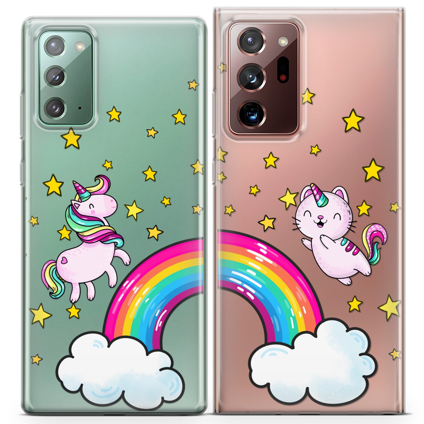 Cavka iPhone Couple Cases Magic Unicorns