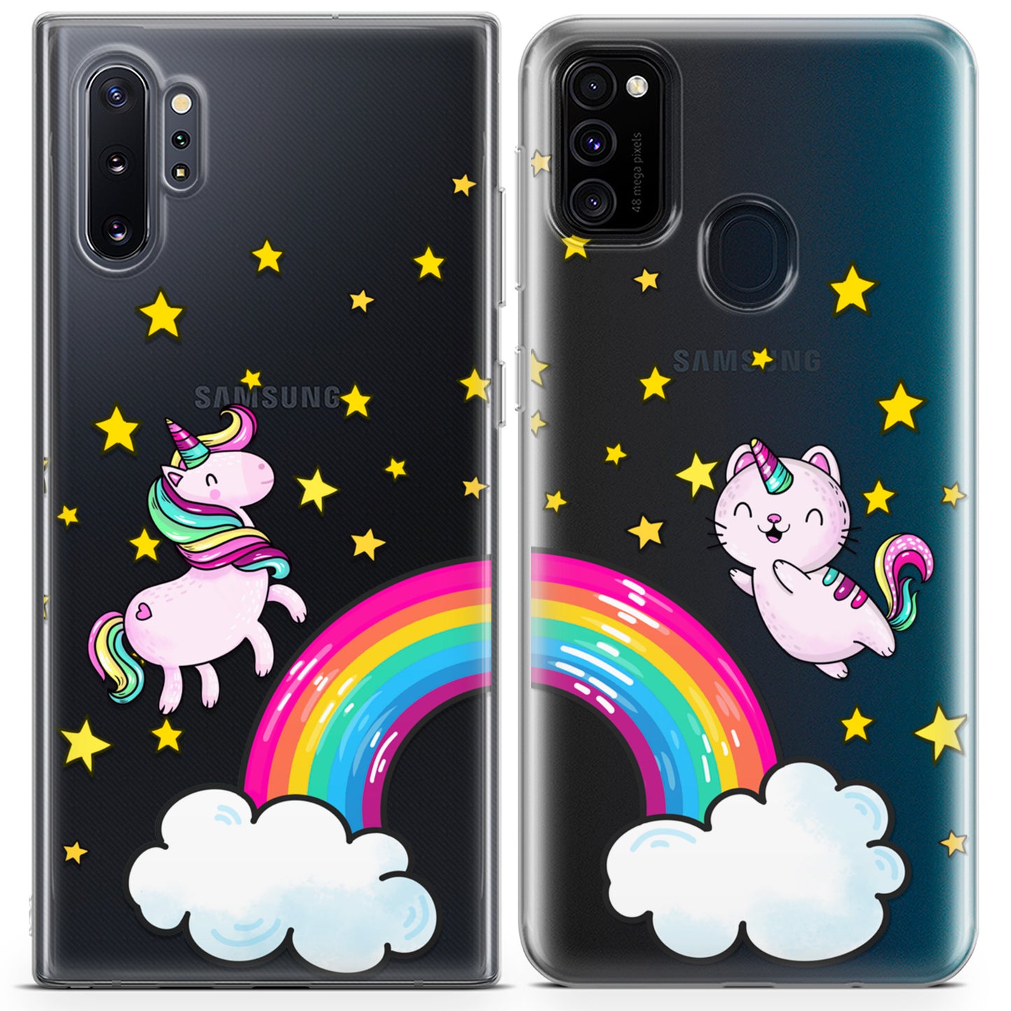 Cavka iPhone Couple Cases Magic Unicorns