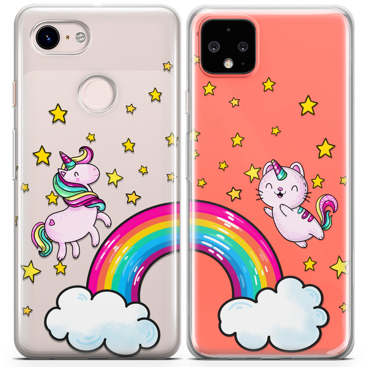 Cavka iPhone Couple Cases Magic Unicorns