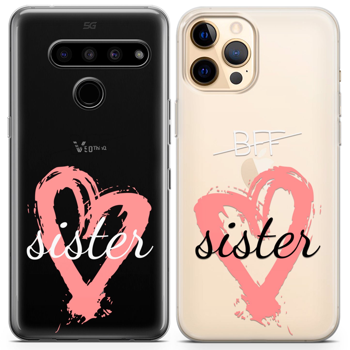 Cavka iPhone Couple Cases Bff Sisters