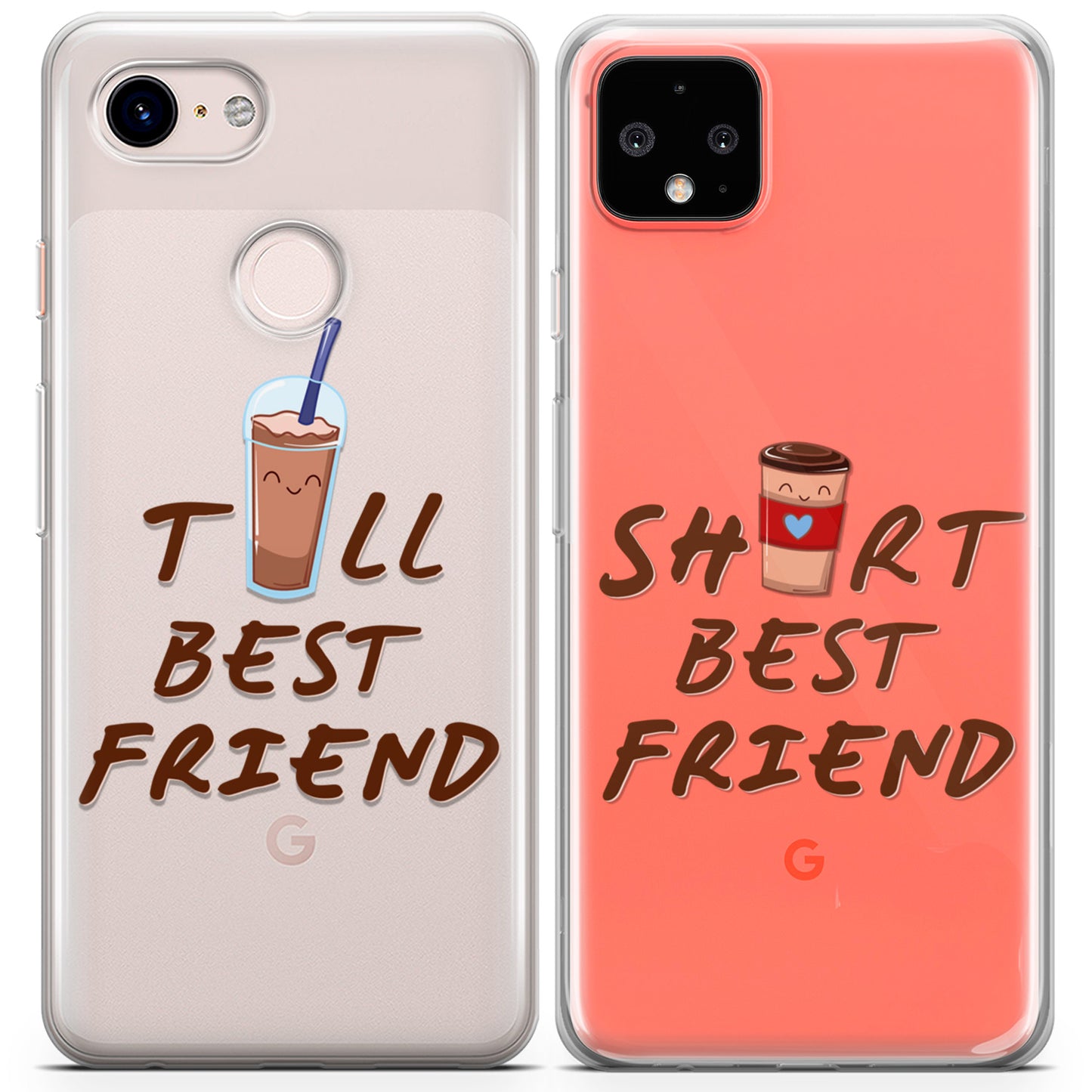 Cavka iPhone Couple Cases Short and Tall Friends