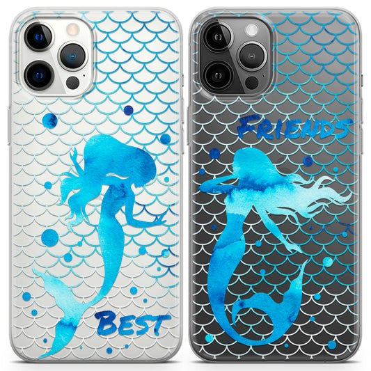 Cavka iPhone Couple Cases Mermaid Friends