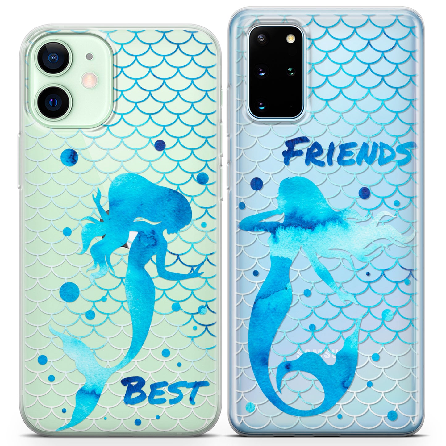 Cavka iPhone Couple Cases Mermaid Friends