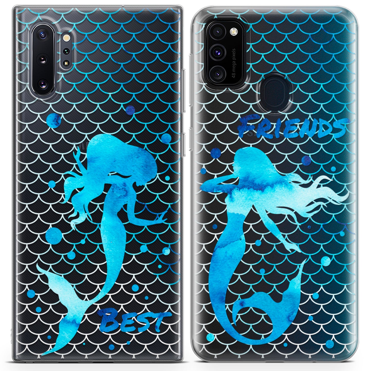 Cavka iPhone Couple Cases Mermaid Friends