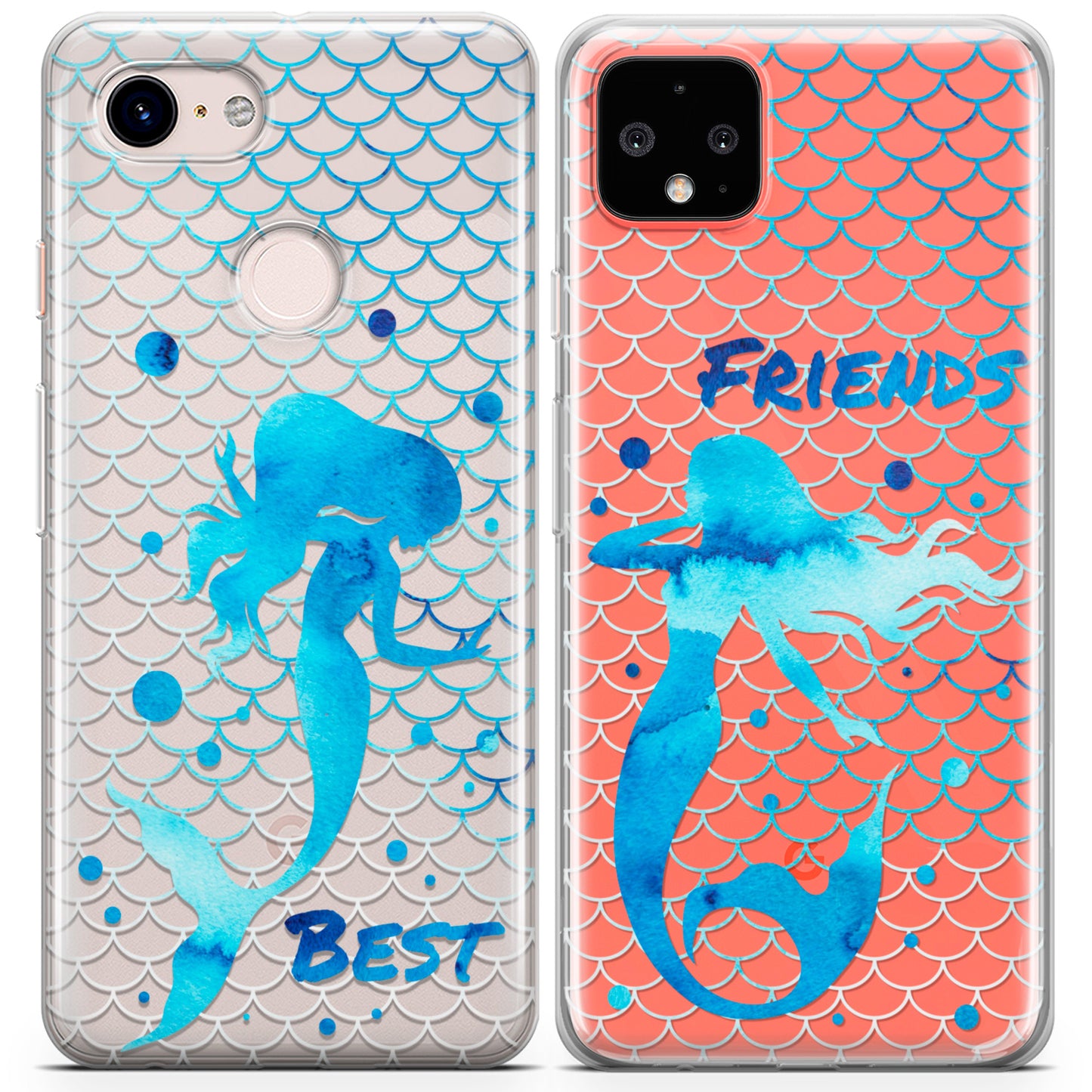 Cavka iPhone Couple Cases Mermaid Friends