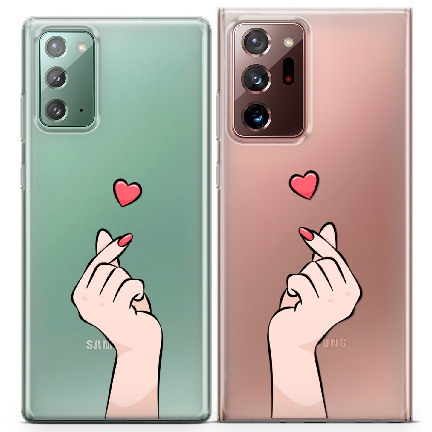 Cavka iPhone Couple Cases Korean Hearts