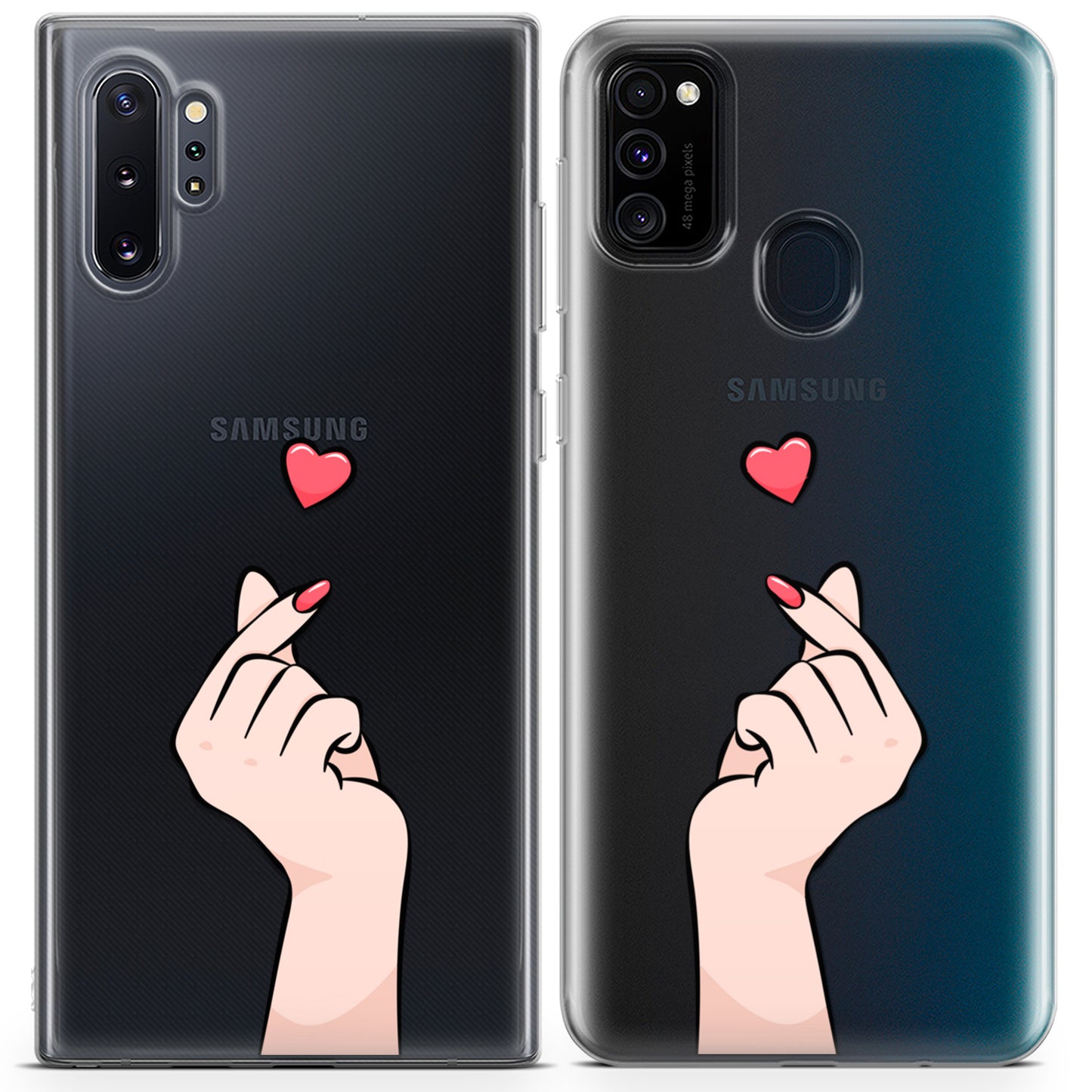 Cavka iPhone Couple Cases Korean Hearts