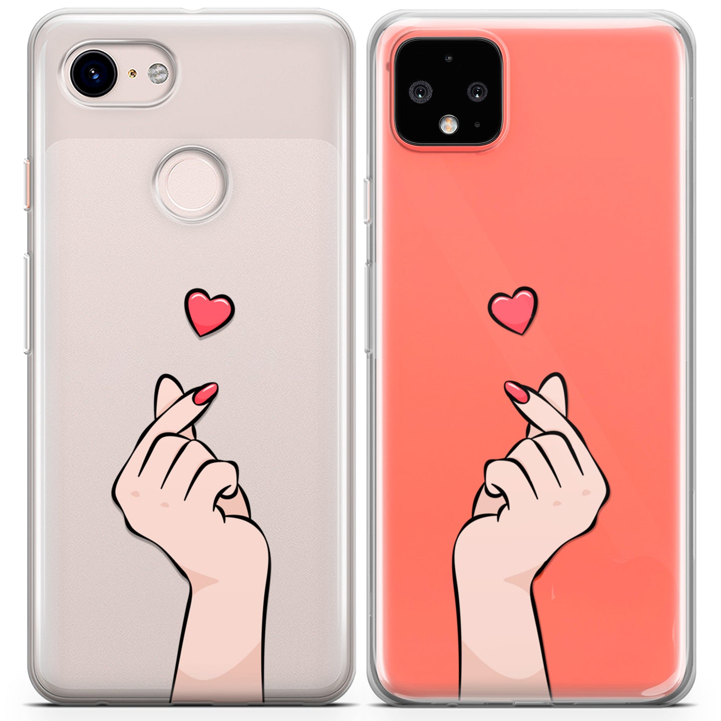 Cavka iPhone Couple Cases Korean Hearts