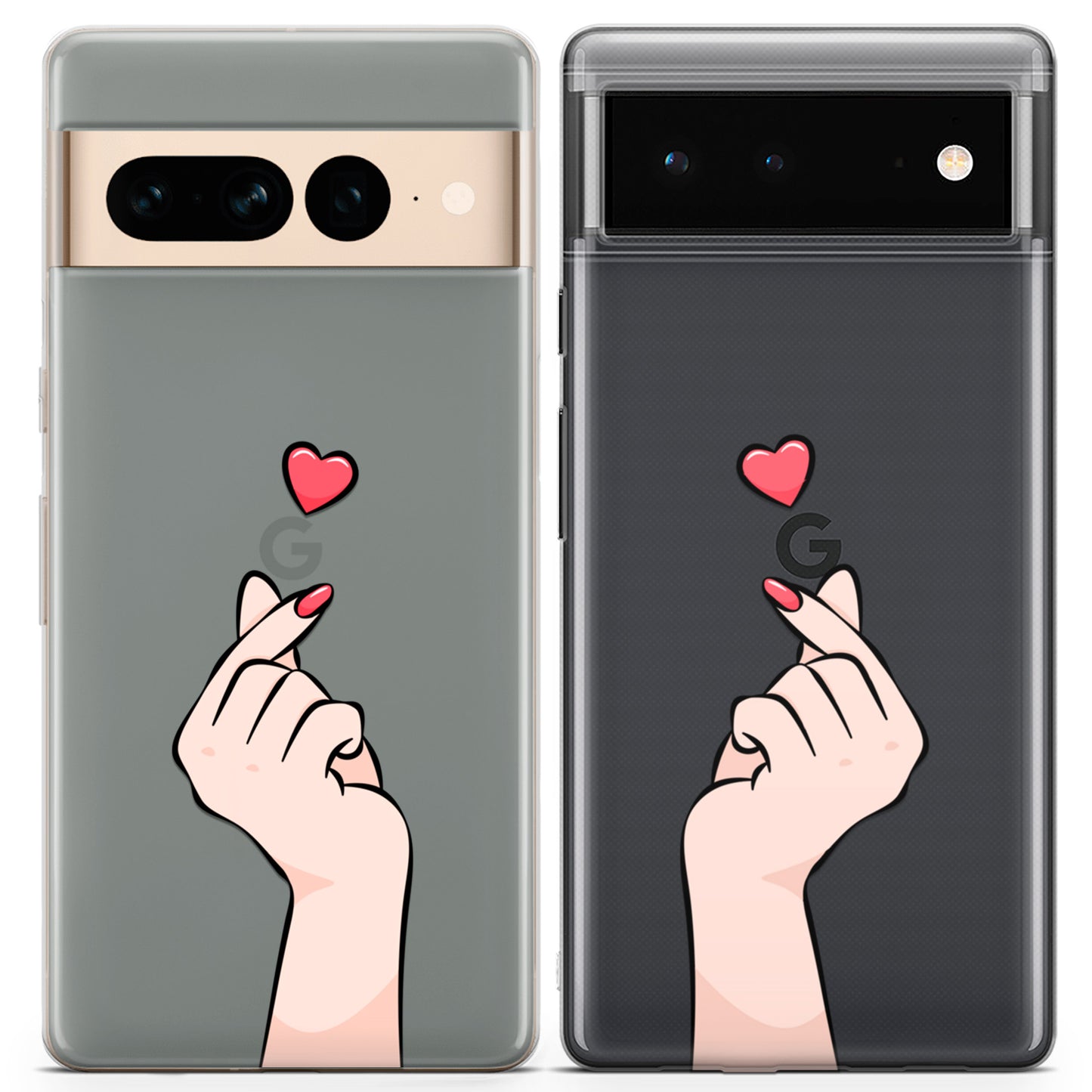 Cavka iPhone Couple Cases Korean Hearts