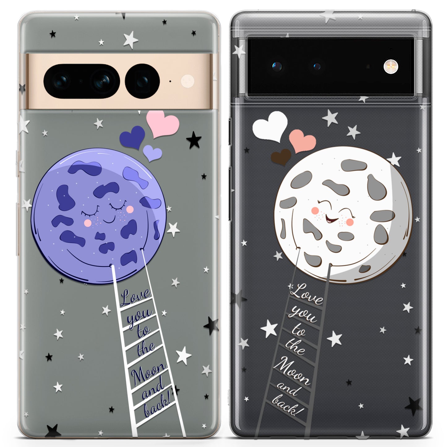 Cavka iPhone Couple Cases Love You to the Moon and Back