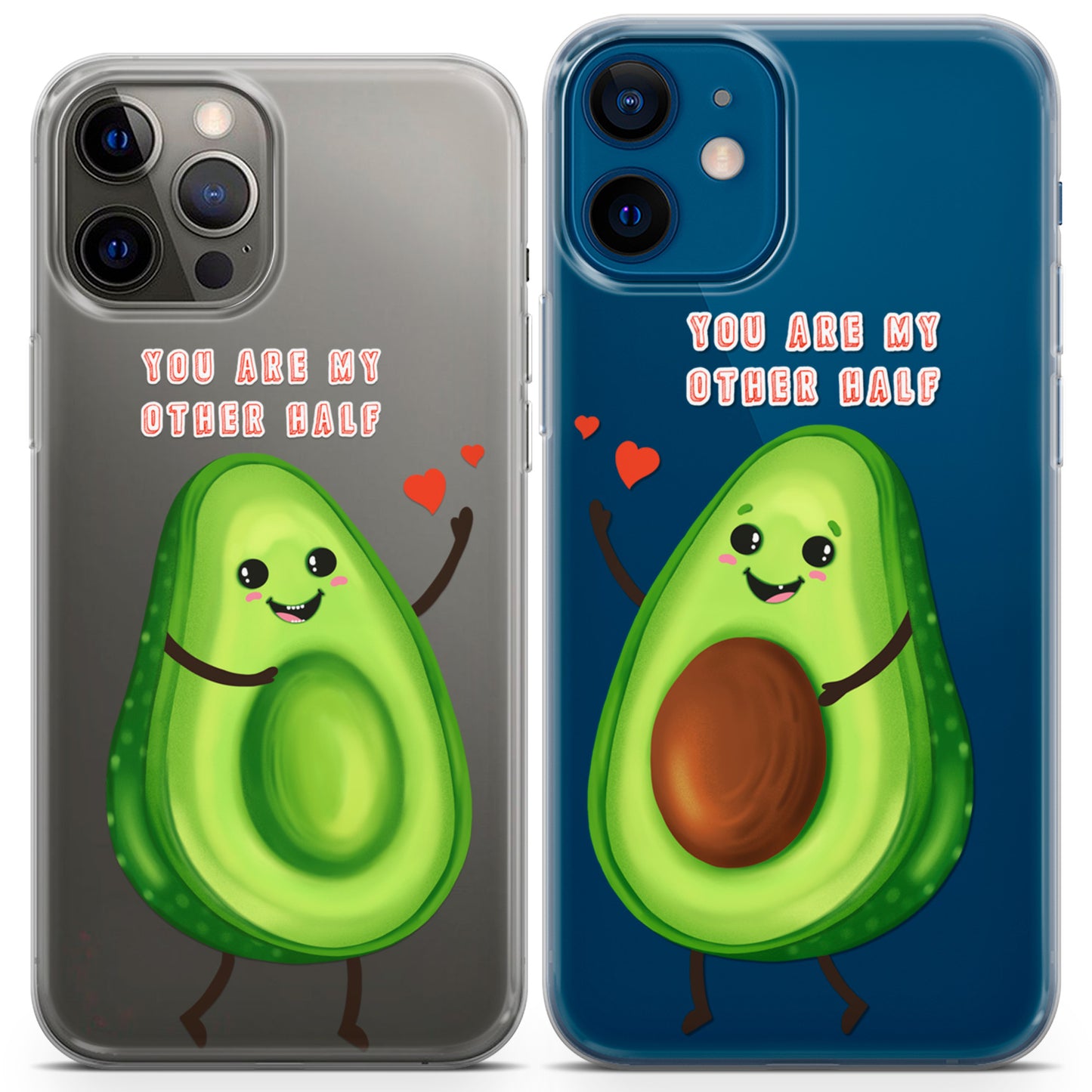 Cavka iPhone Couple Cases Avocado Halves Cute