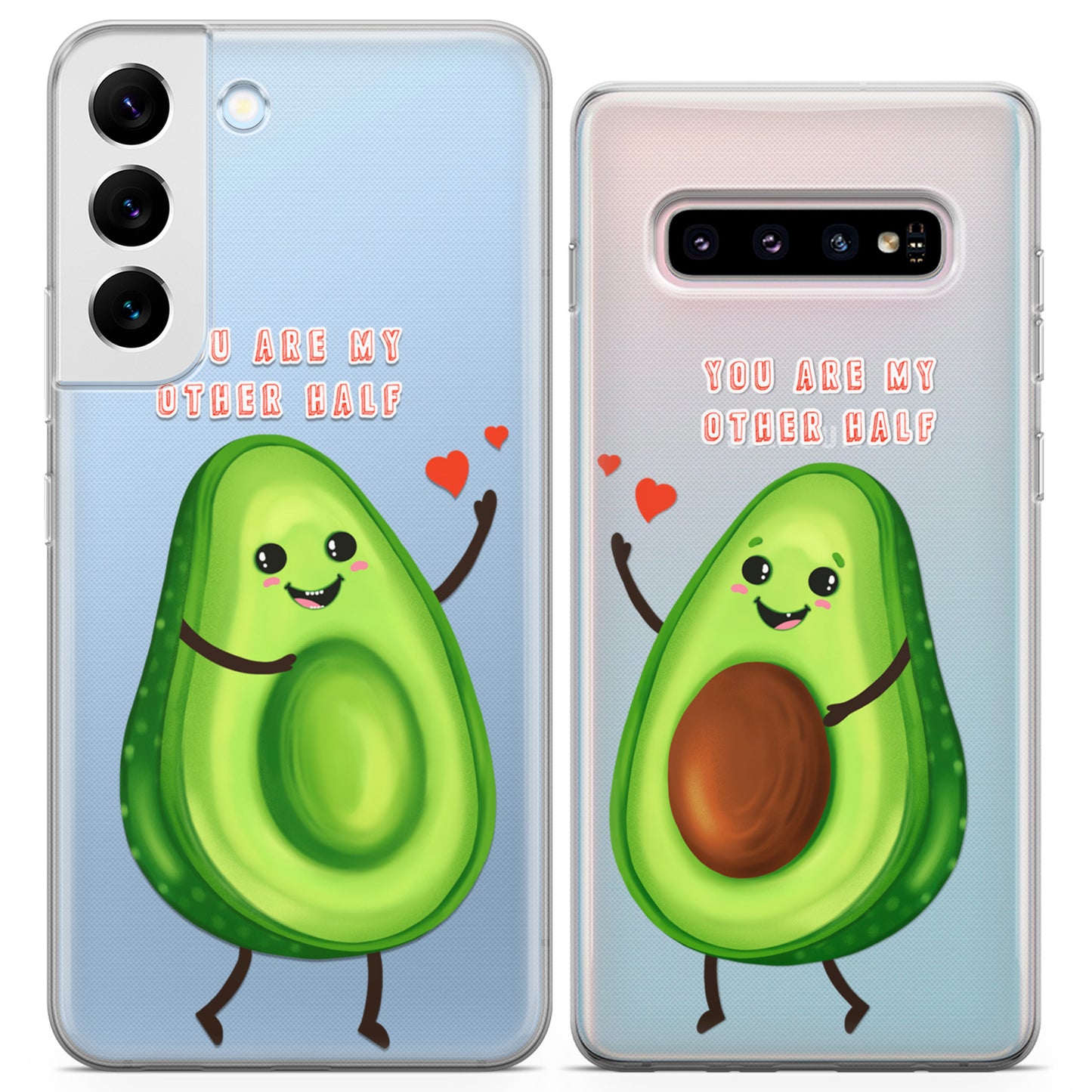 Cavka iPhone Couple Cases Avocado Halves Cute