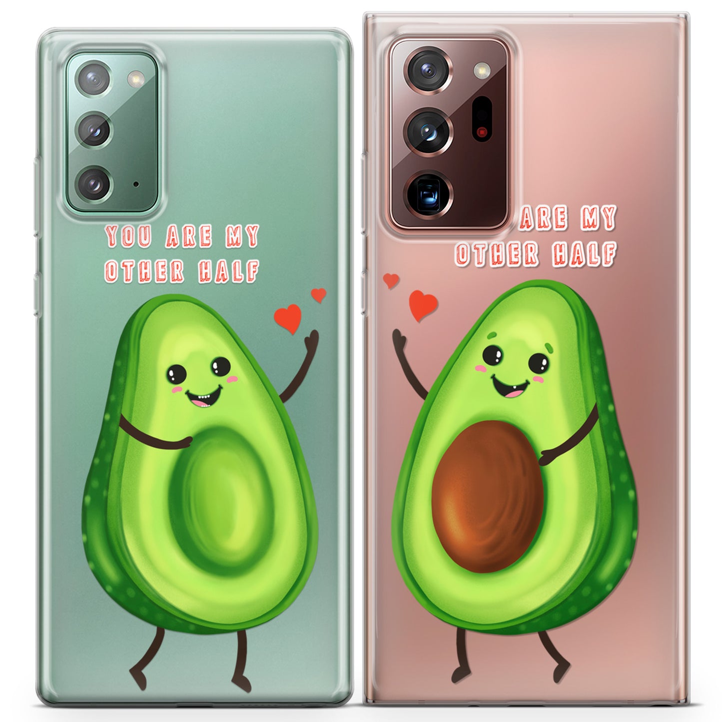 Cavka iPhone Couple Cases Avocado Halves Cute