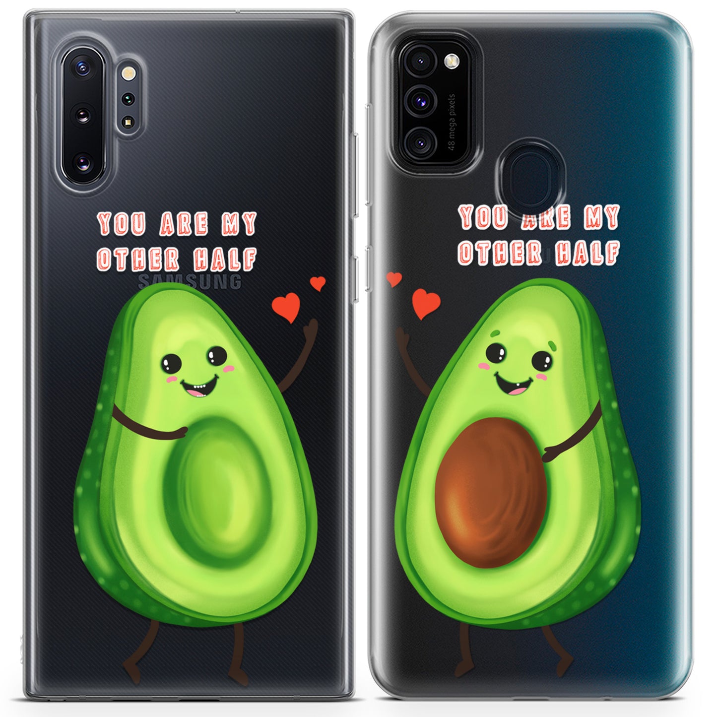 Cavka iPhone Couple Cases Avocado Halves Cute