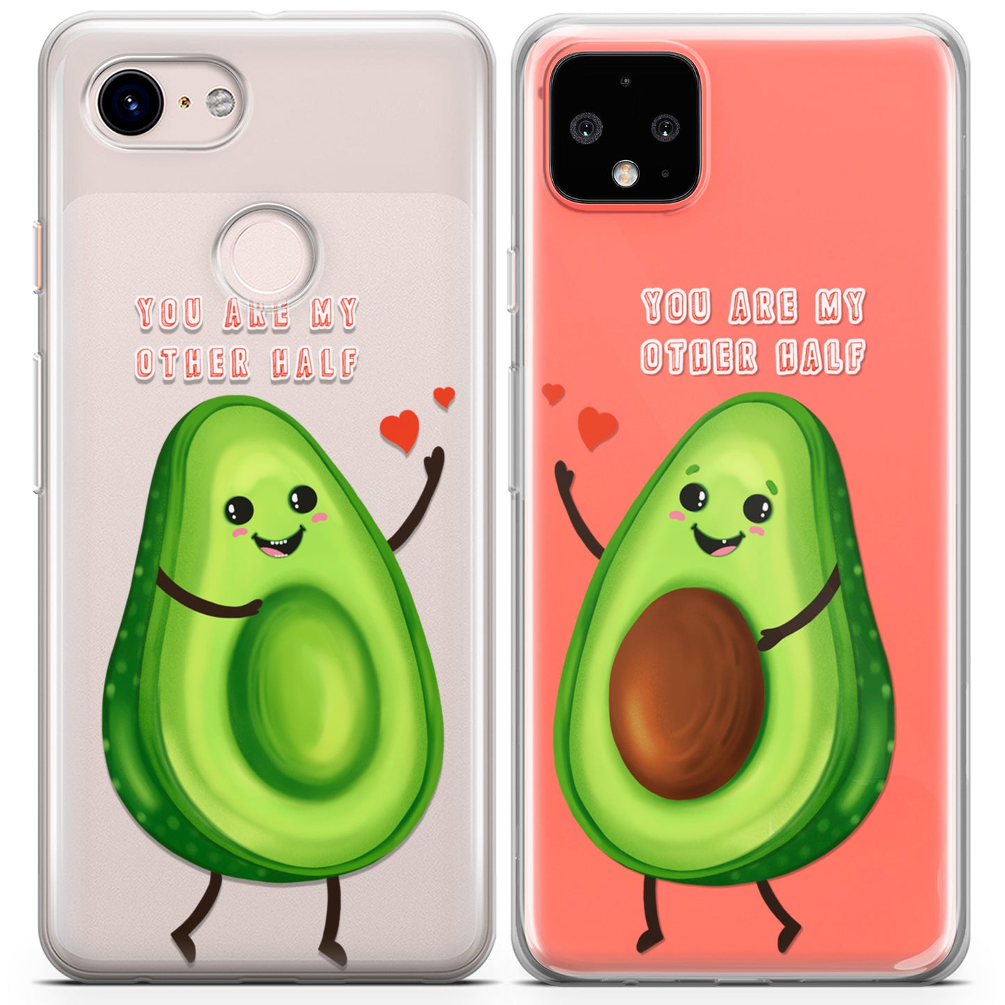 Cavka iPhone Couple Cases Avocado Halves Cute