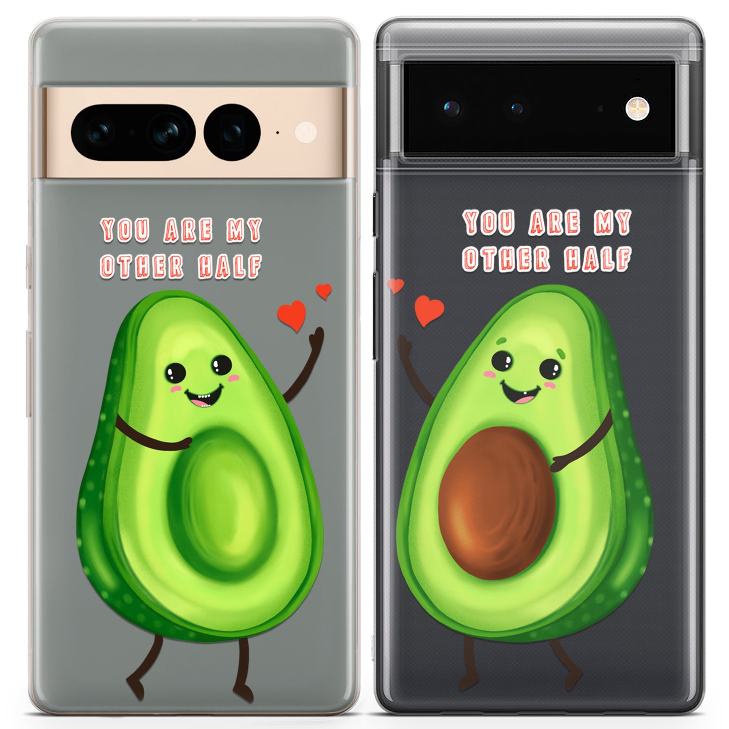 Cavka iPhone Couple Cases Avocado Halves Cute