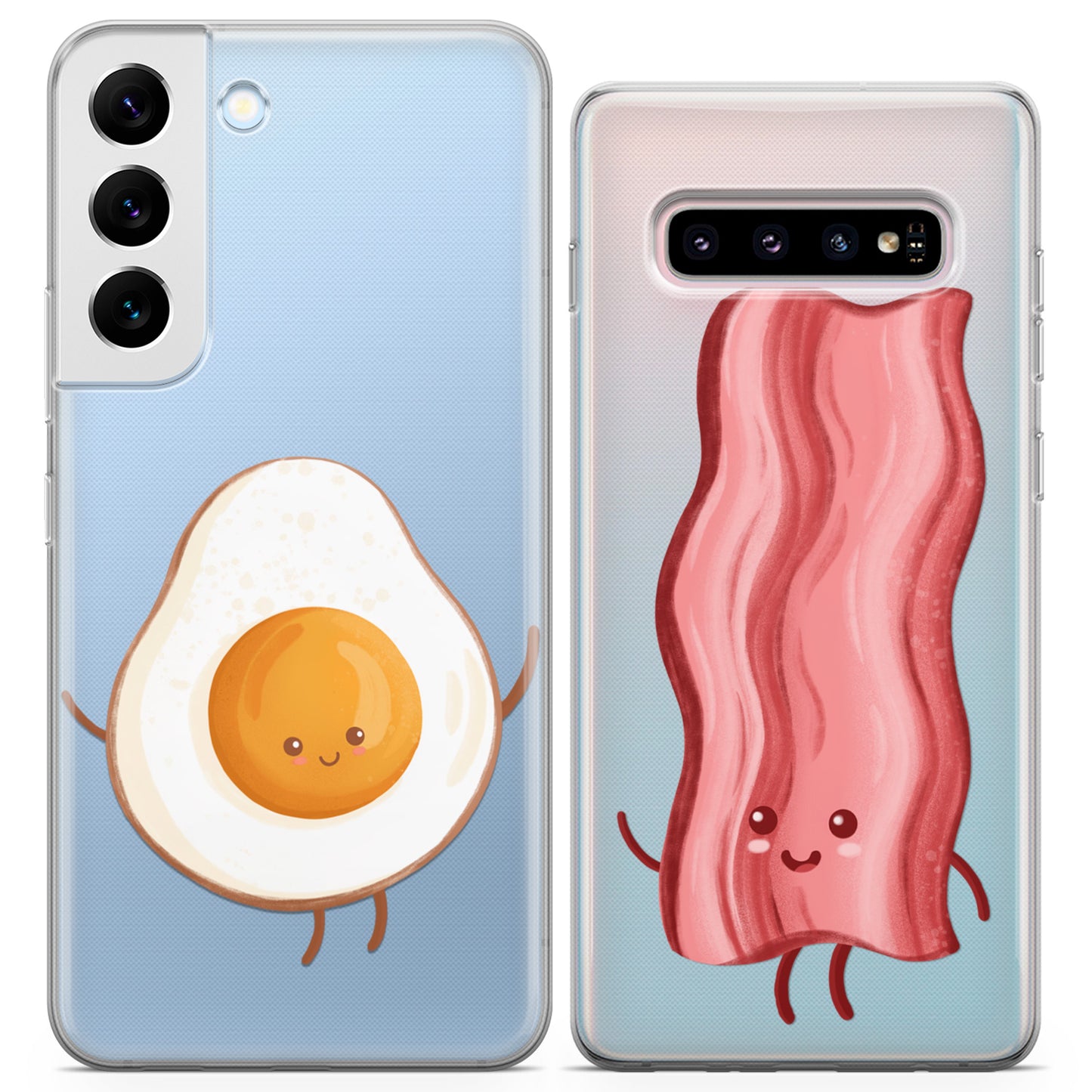 Cavka iPhone Couple Cases Egg and Bacon