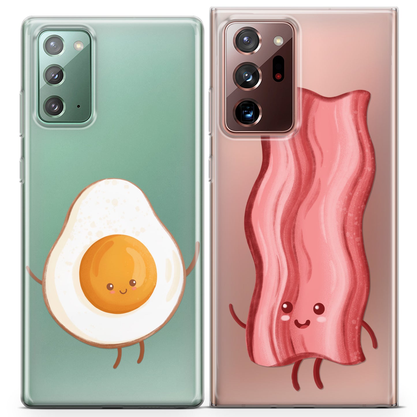 Cavka iPhone Couple Cases Egg and Bacon