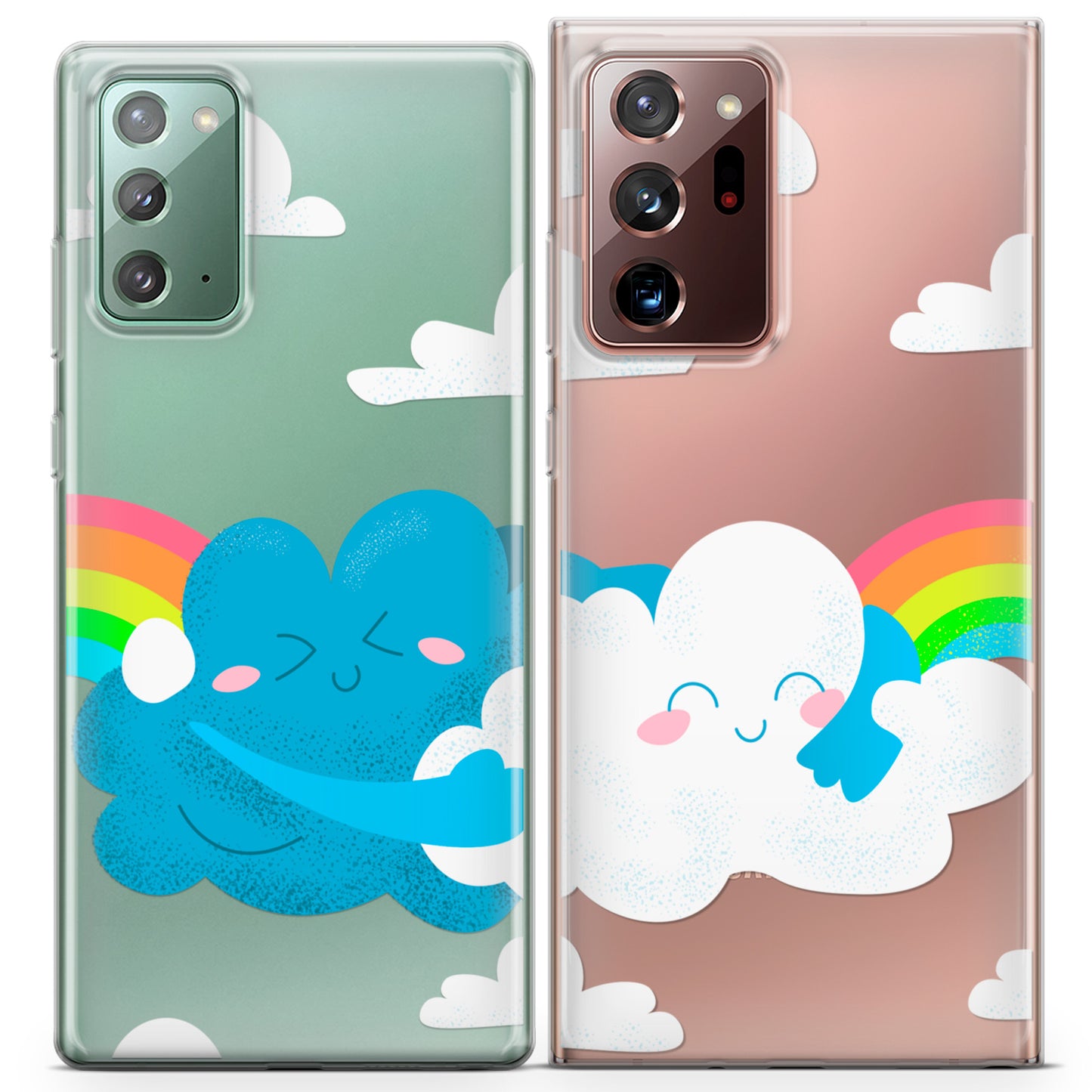 Cavka iPhone Couple Cases Rainbow Hug