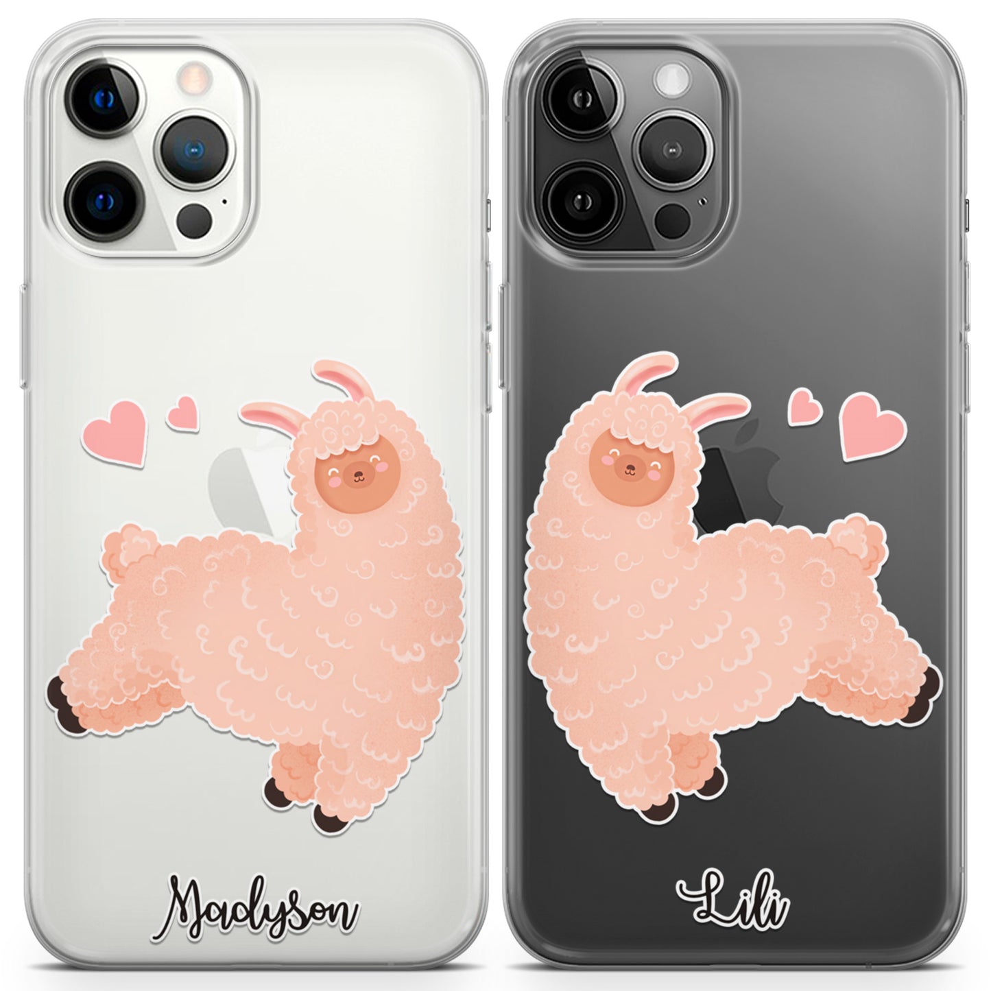 Cavka iPhone Couple Cases Jumping Llamas