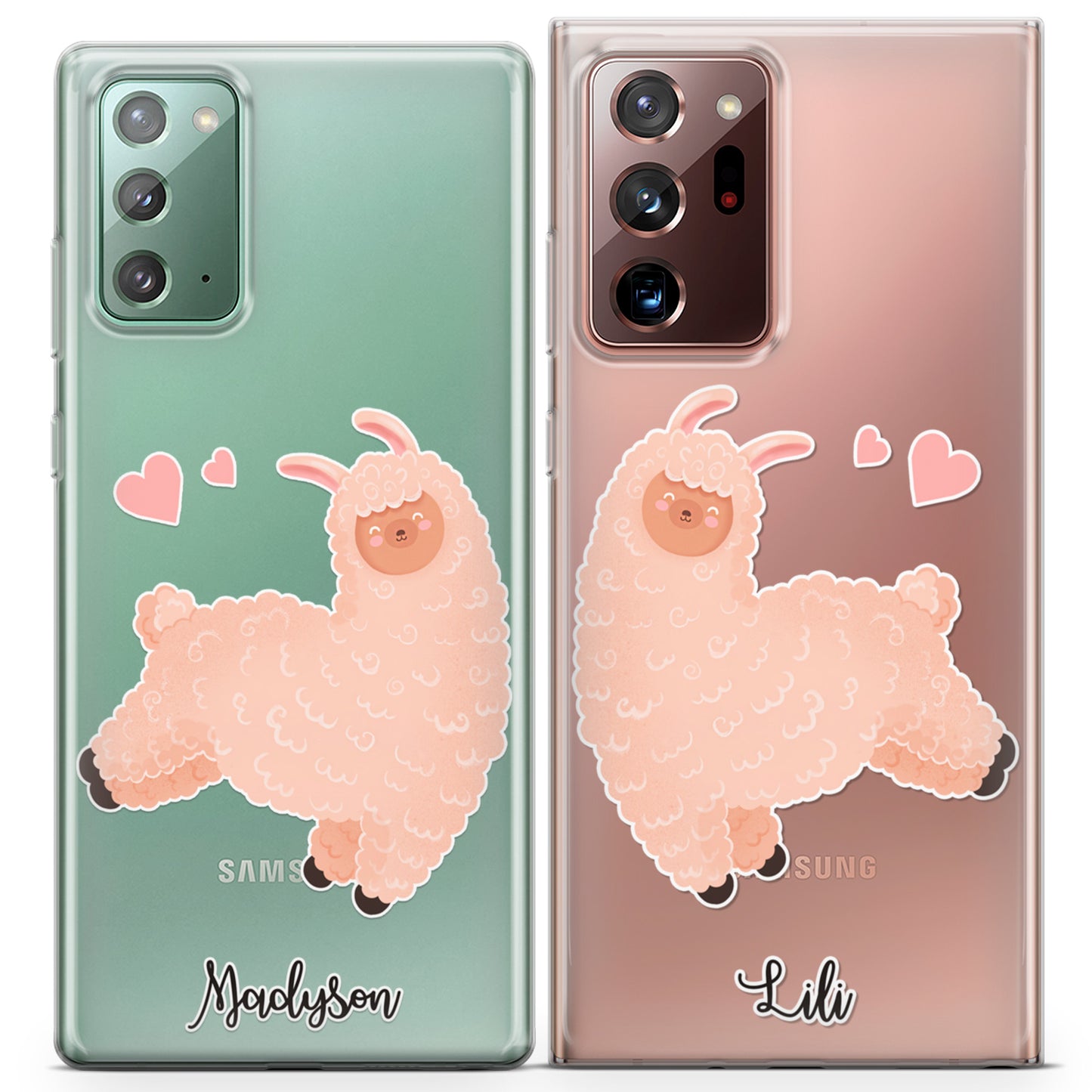 Cavka iPhone Couple Cases Jumping Llamas