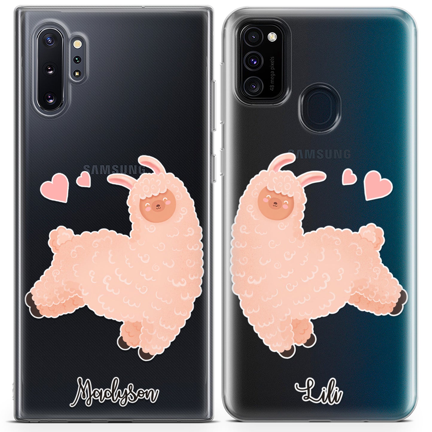 Cavka iPhone Couple Cases Jumping Llamas