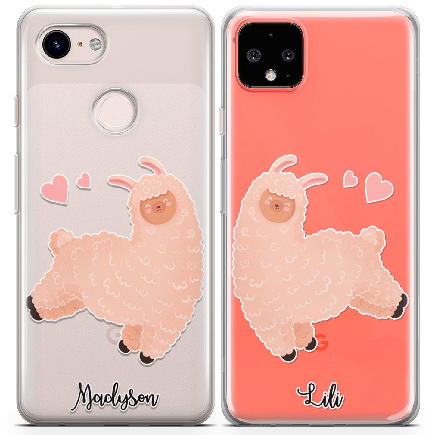 Cavka iPhone Couple Cases Jumping Llamas